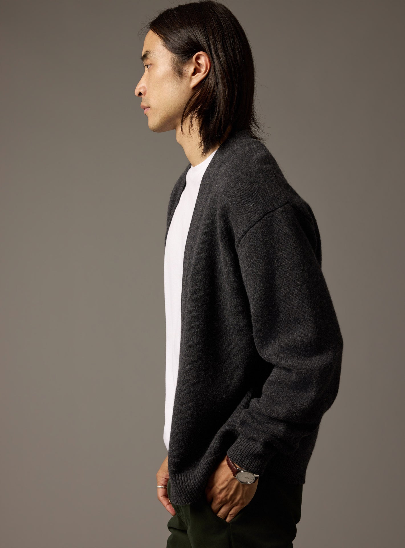 Cardigan Francis Anthracite