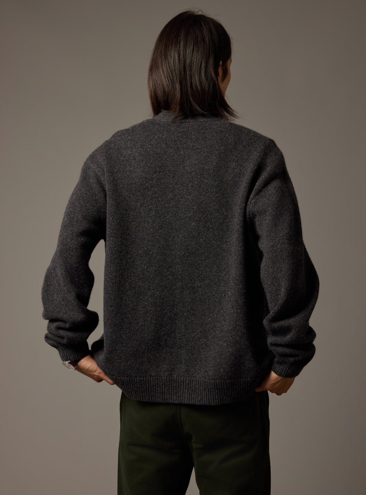 Cardigan Francis Anthracite