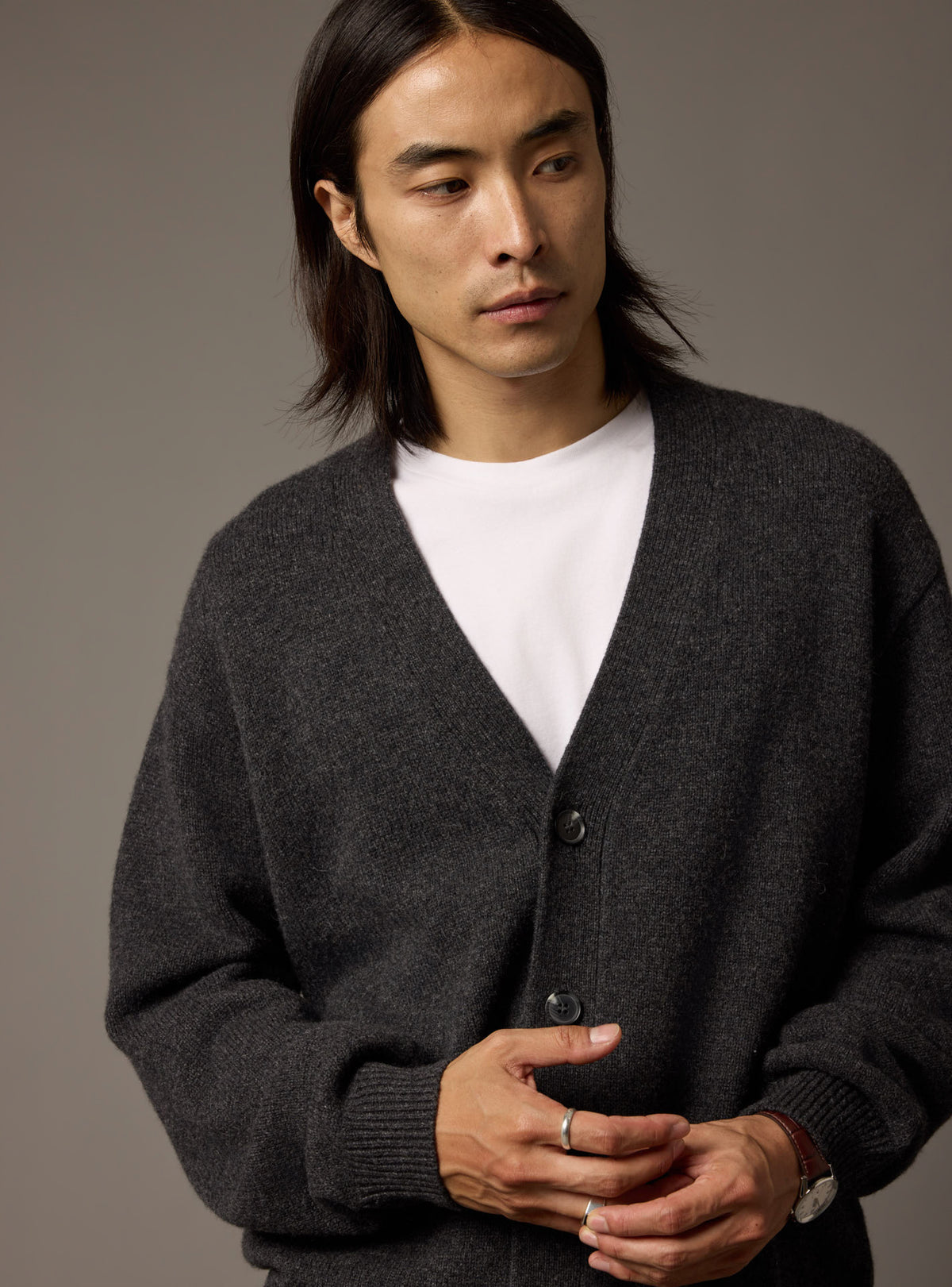 Cardigan Francis Anthracite