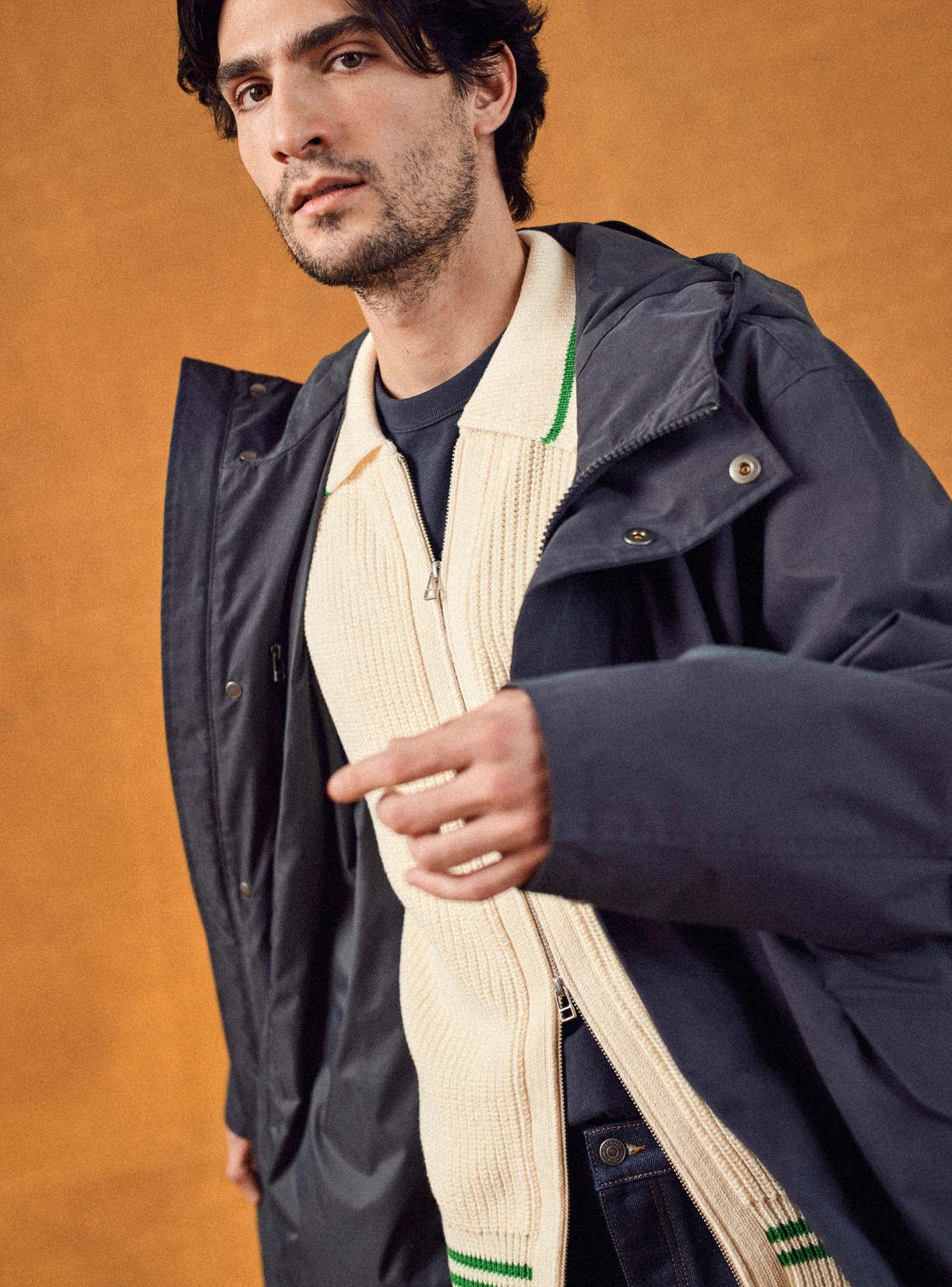 Cardigan Capri Ecru-5