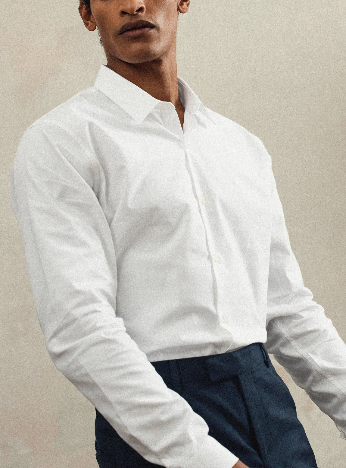 Chemise Jay Blanc Popeline-4