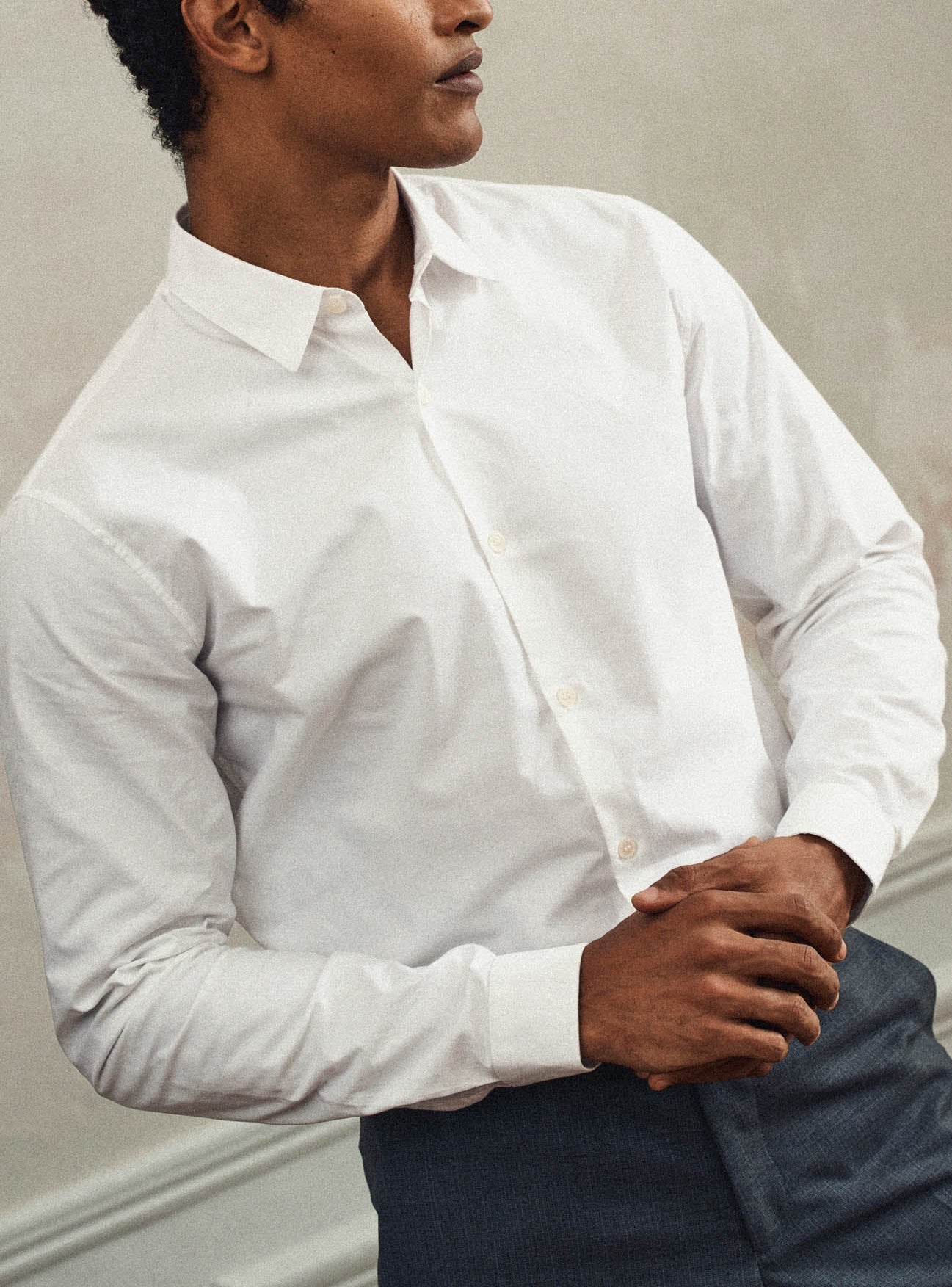 Chemise Jay Blanc Oxford-1