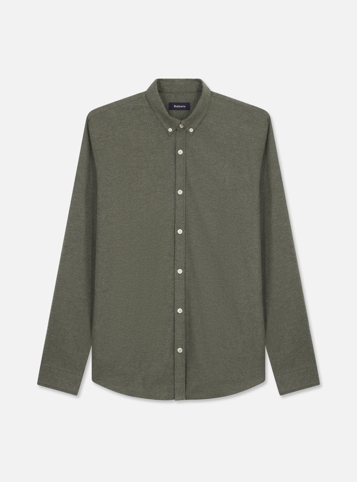 Chemise en flanelle College Dark Taupe