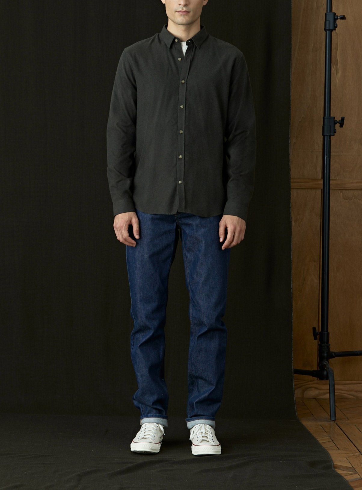 Mercer Conifer flannel shirt-6