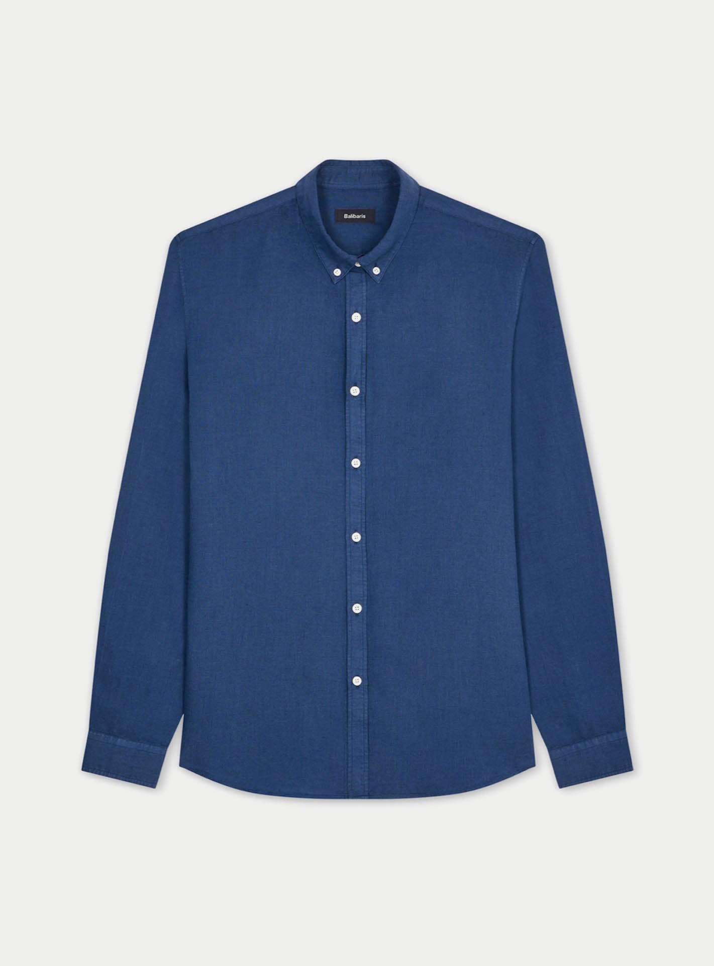 Chemise en lin College Indigo-1