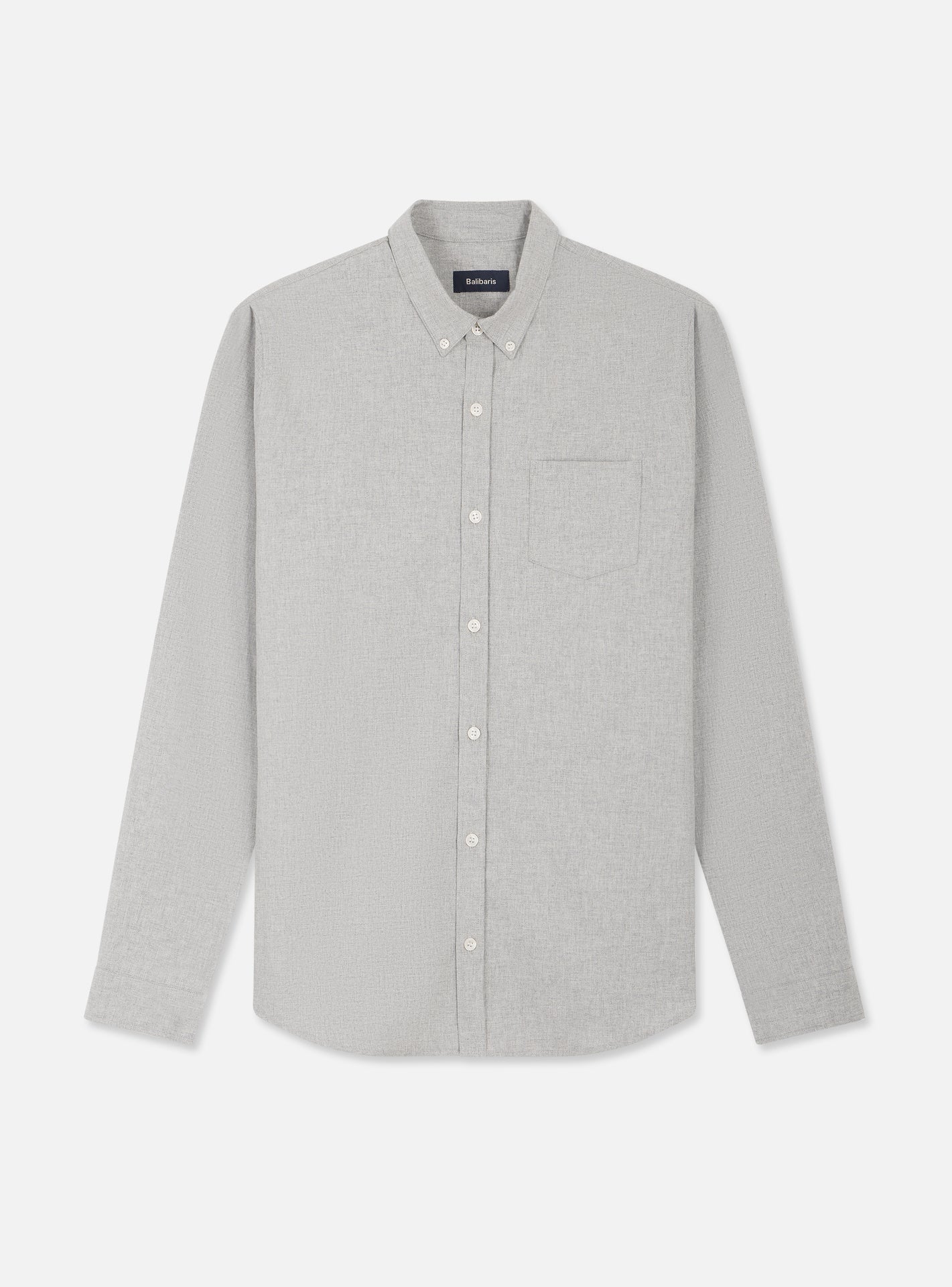 Chemise en flanelle Tribeca Mixed Grey-1