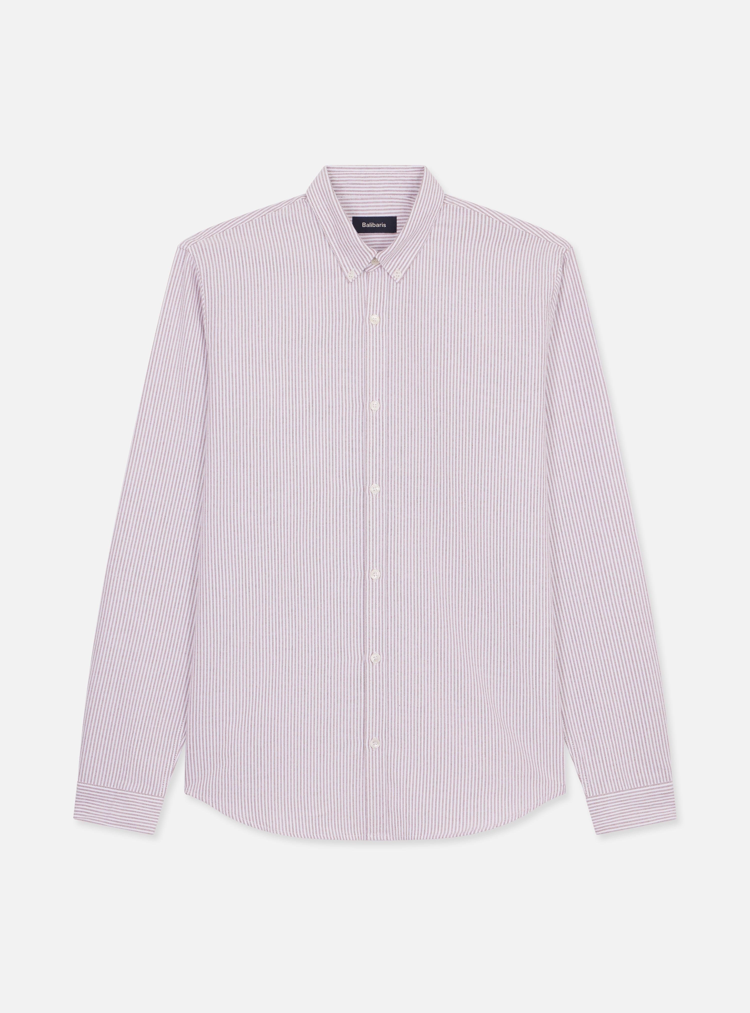 Chemise College à rayures Grappe & White-1