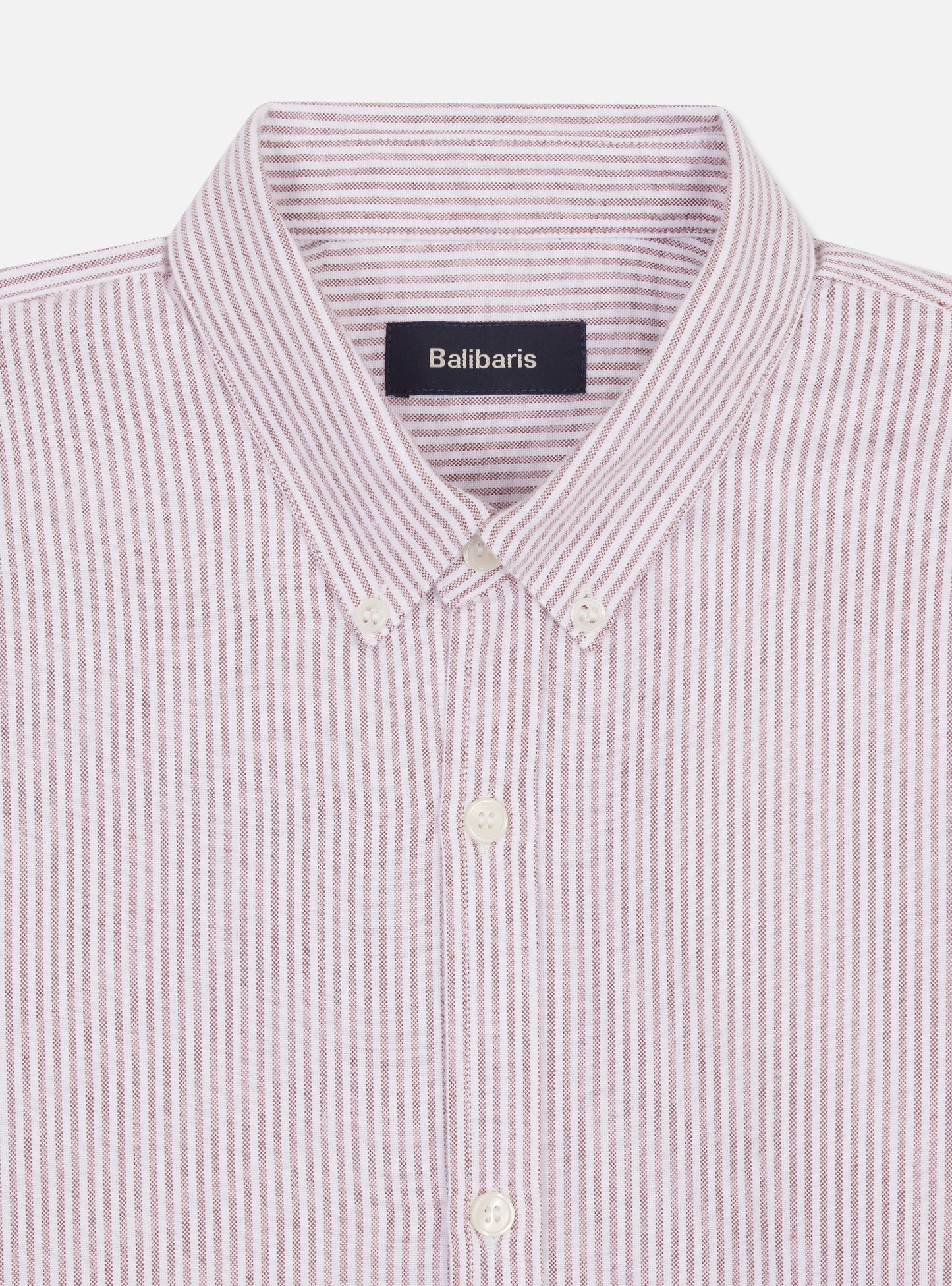 Chemise College à rayures Grappe & White