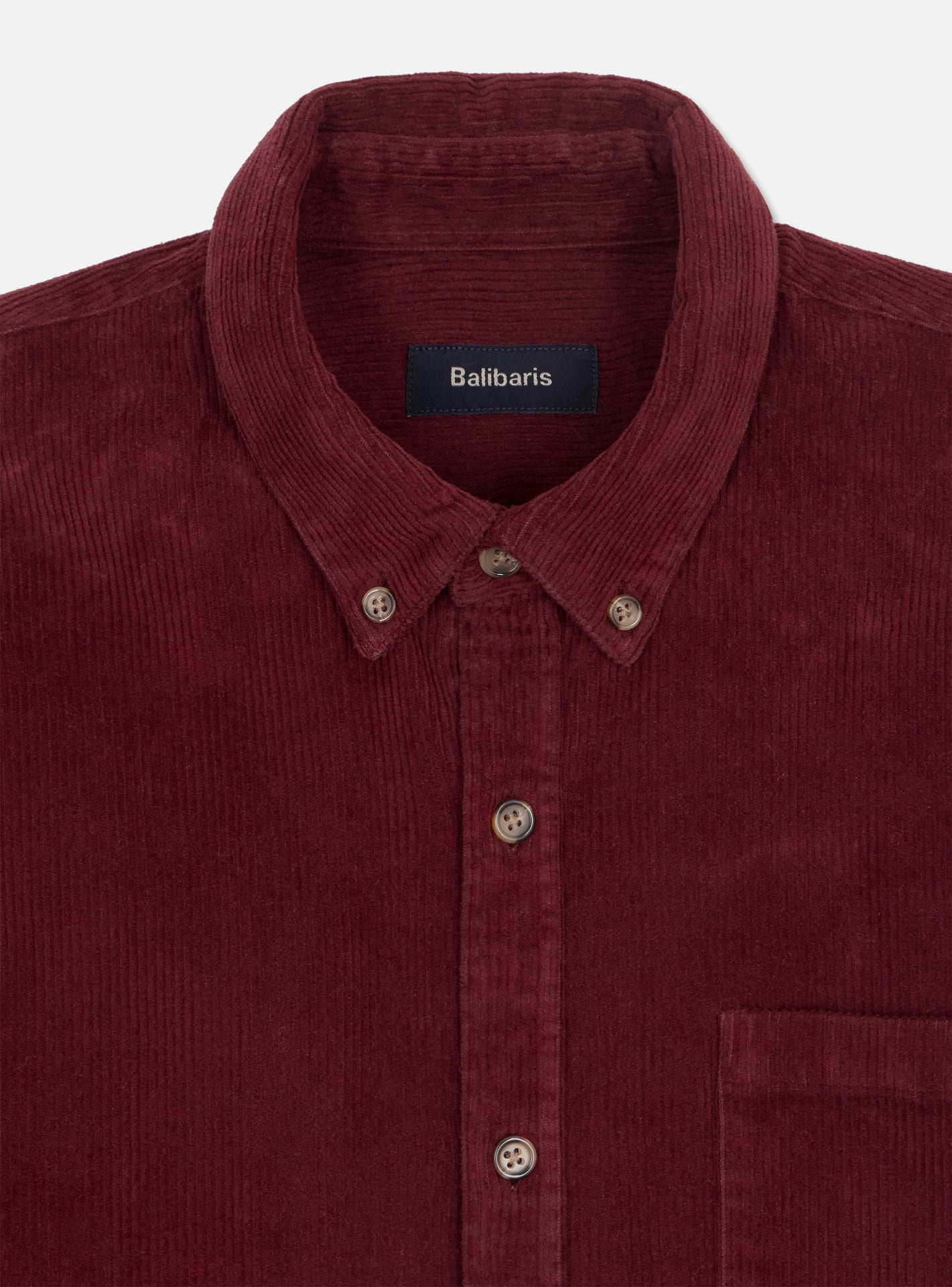 Chemise en velours Tribeca Grappe