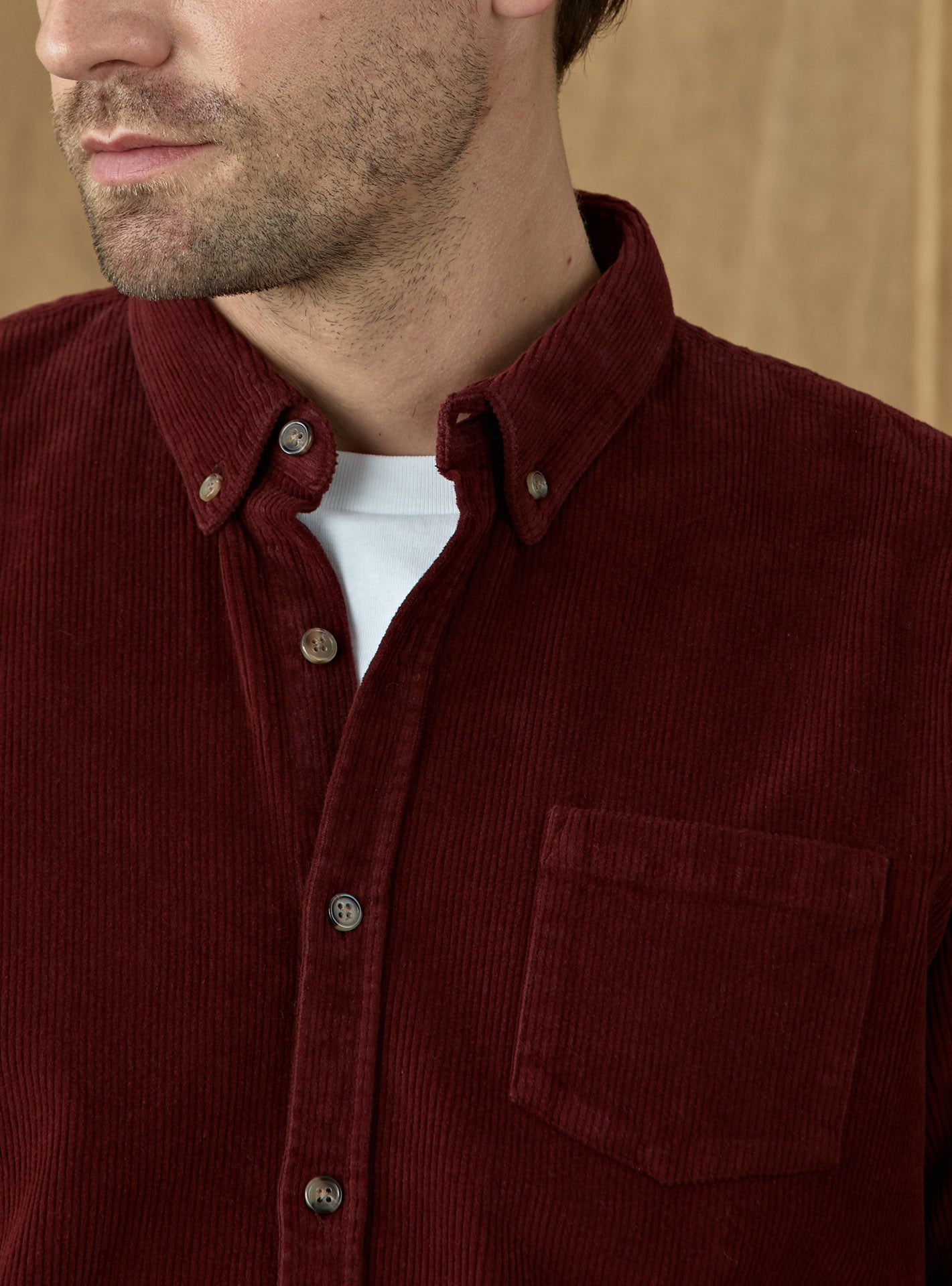 Chemise en velours Tribeca Grappe-5