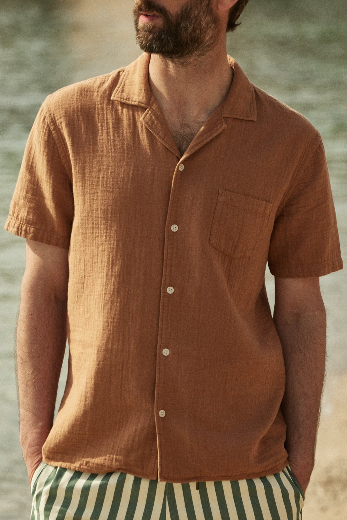 Chemise Harlem Ocre
