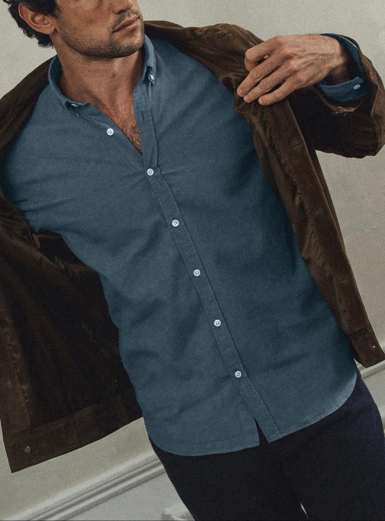 Chemise College Acier-4