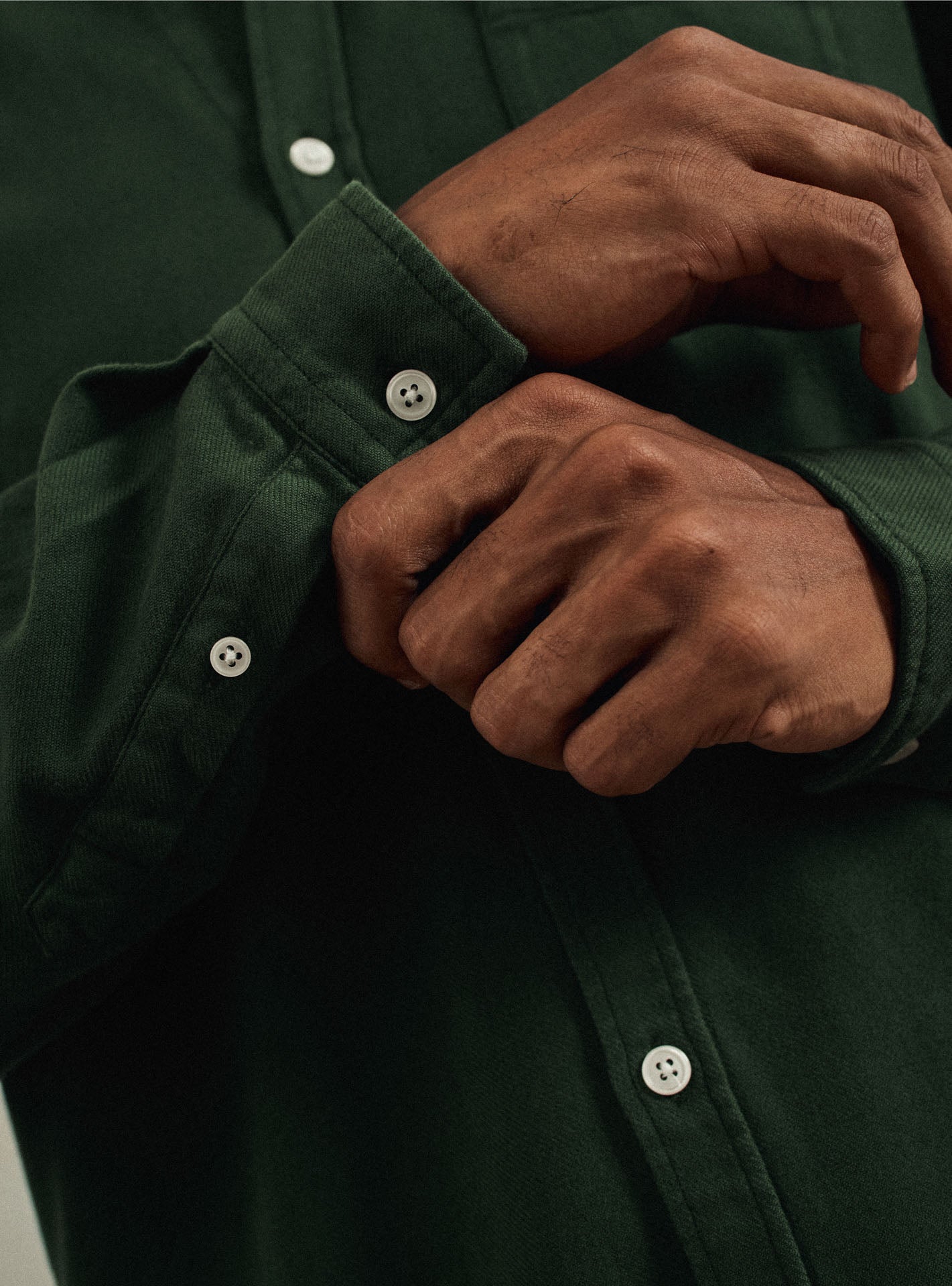 Tribeca Bottle Green Shirt