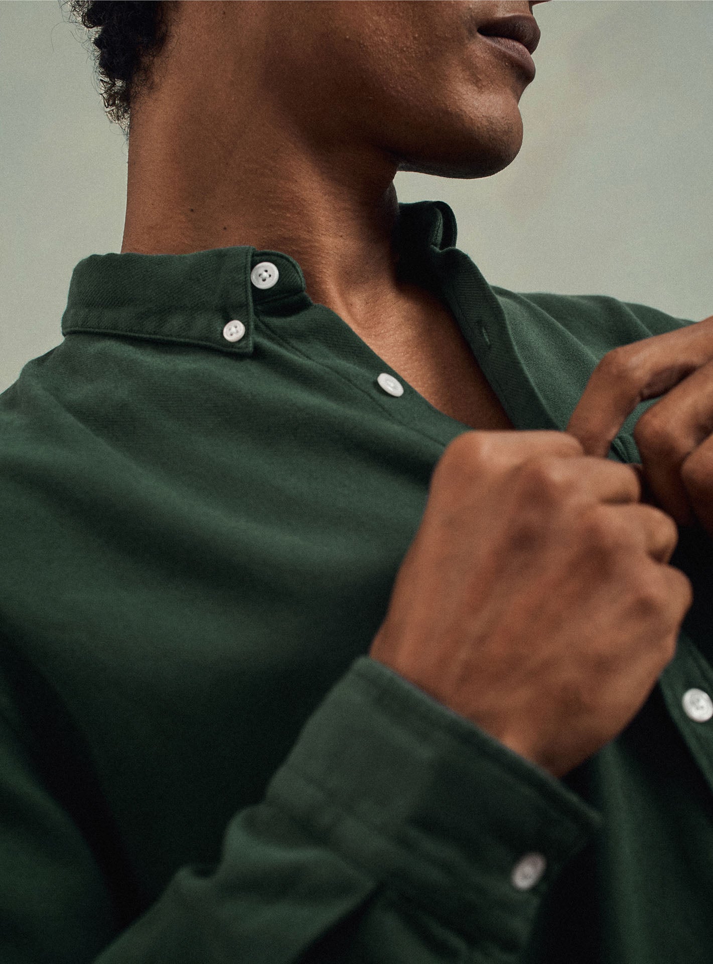 Tribeca Bottle Green Shirt
