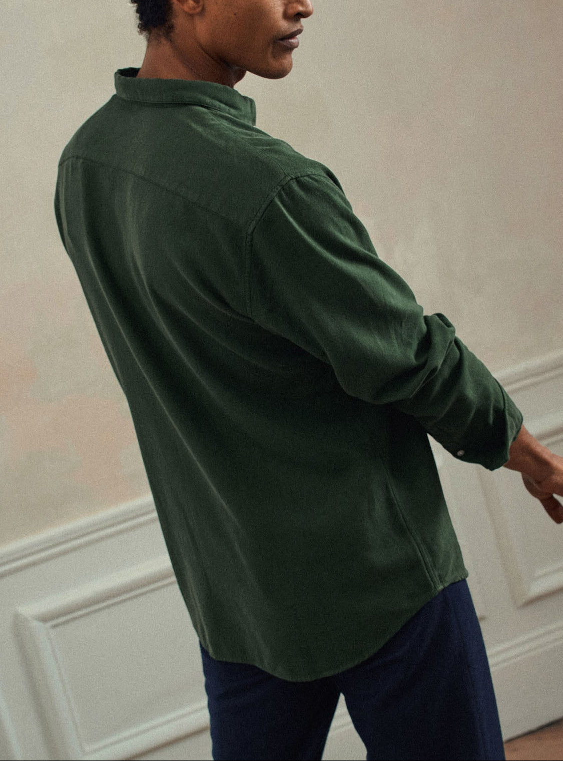 Tribeca Bottle Green Shirt
