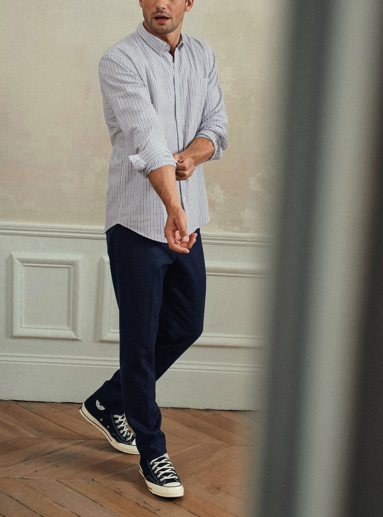 Chemise Tribeca Ocean/Grey