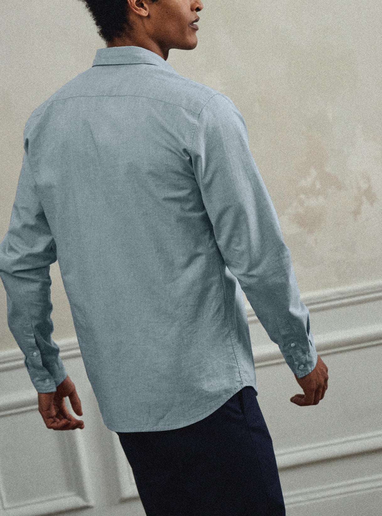 Chambray College Shirt-4