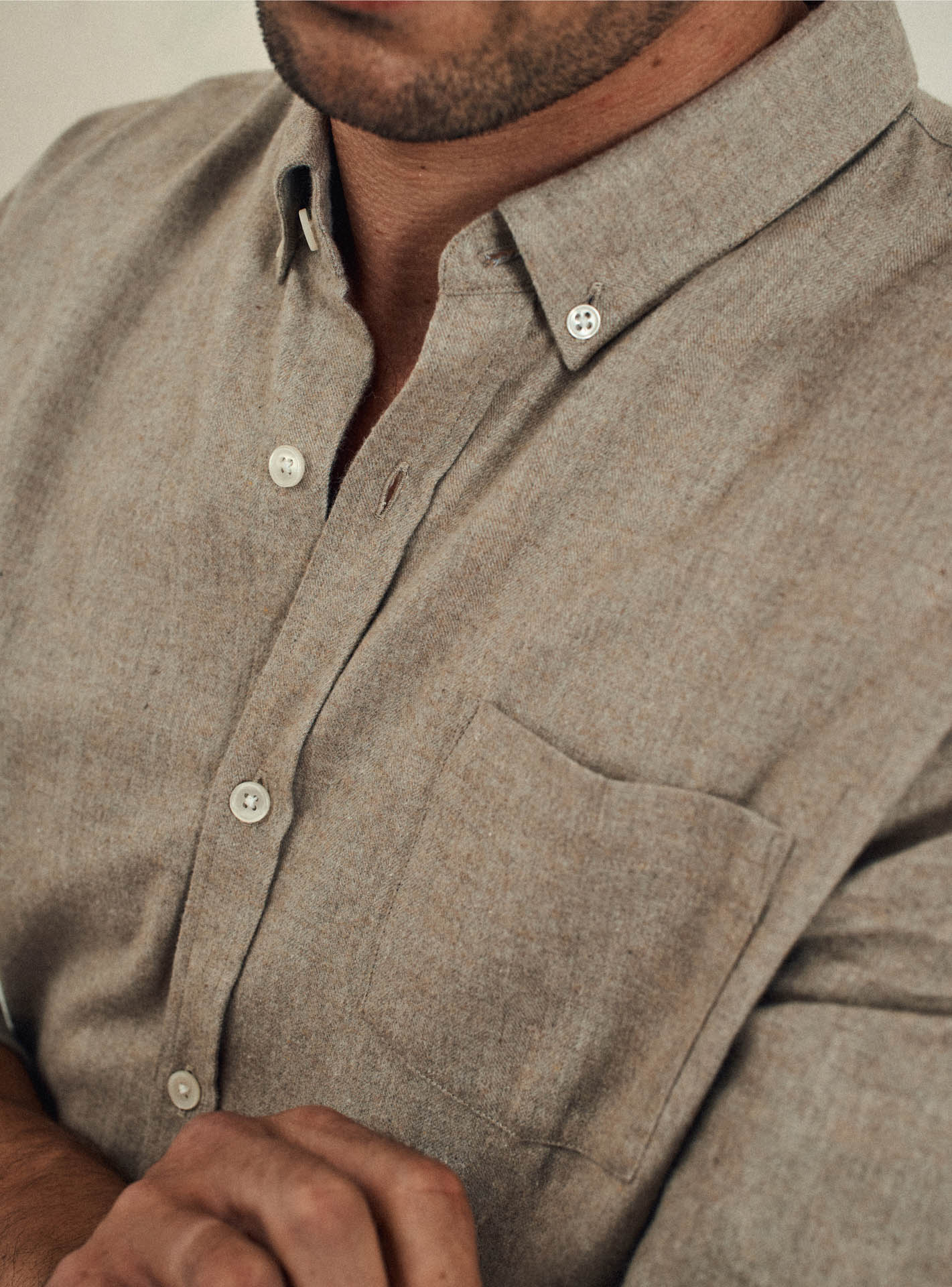 Chemise Tribeca Beige-4