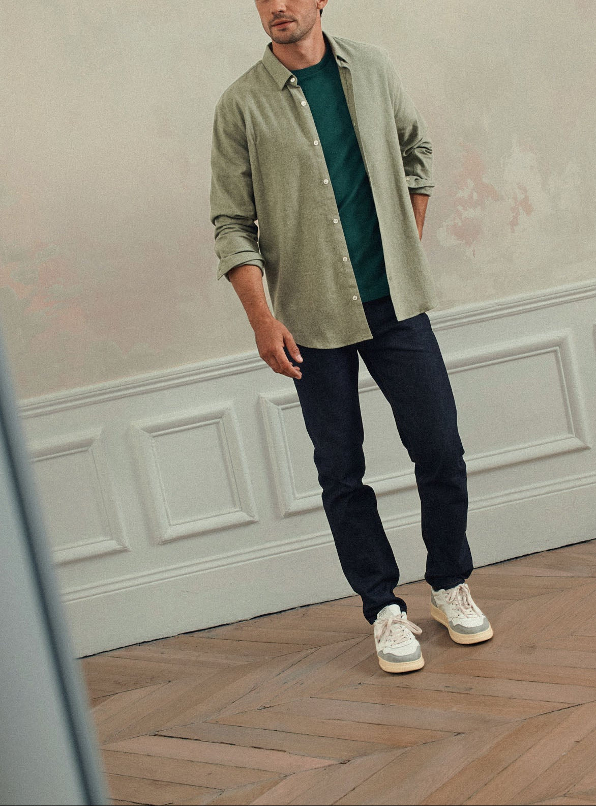Chemise Mercer Khaki-2