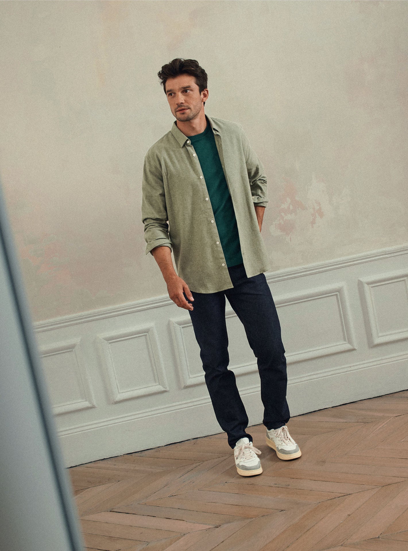 Chemise Mercer Khaki-2