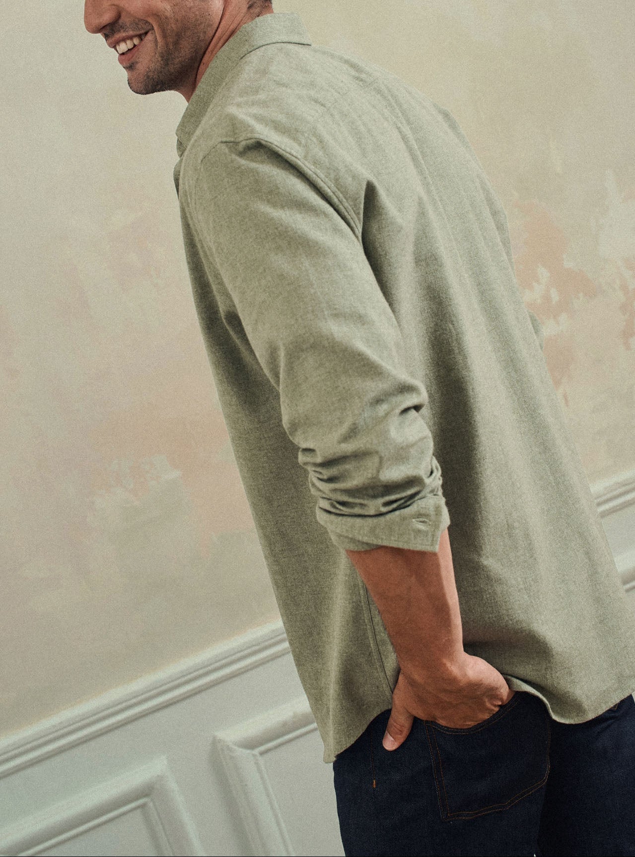 Chemise Mercer Khaki-5