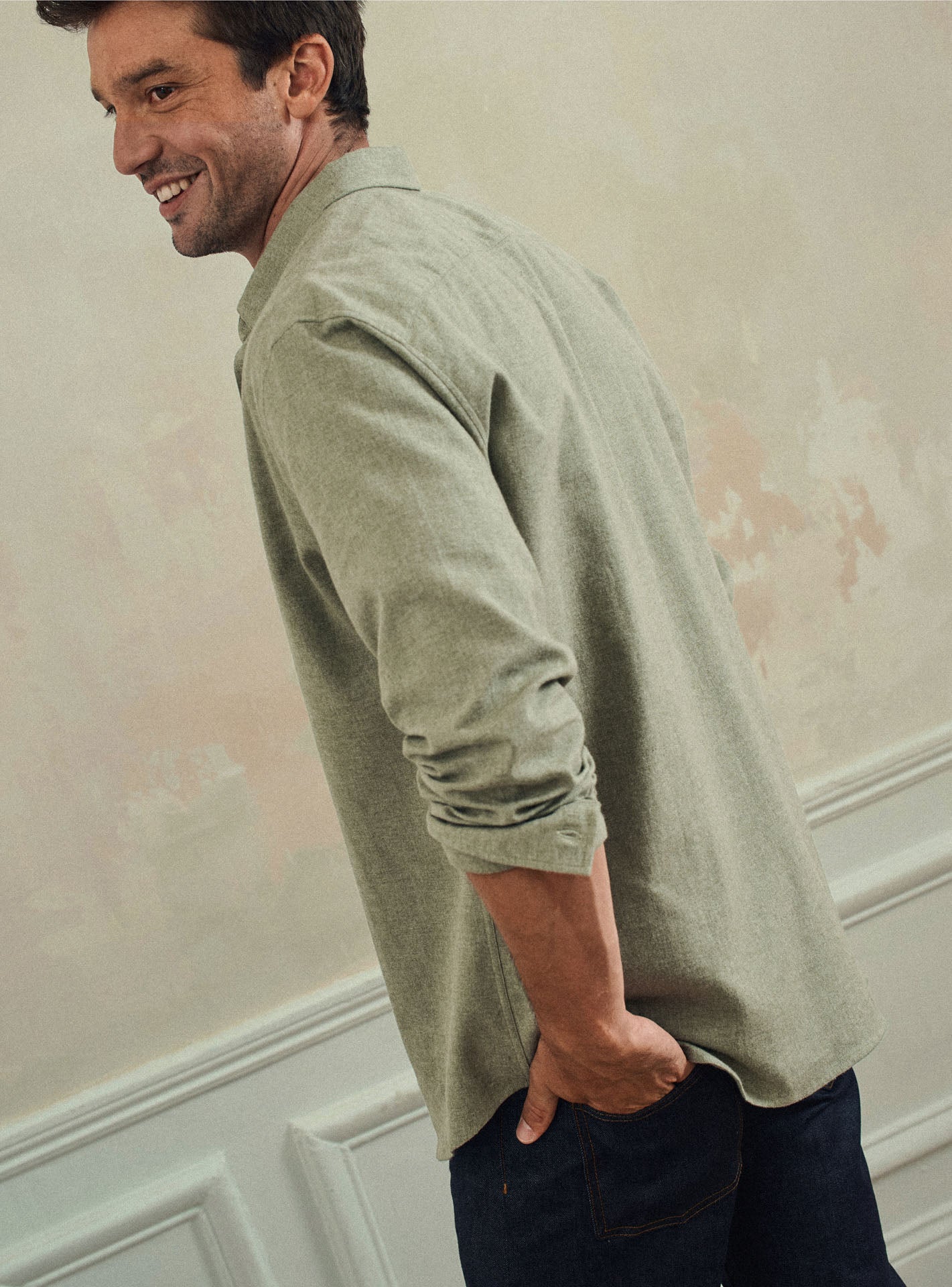 Chemise Mercer Khaki-5