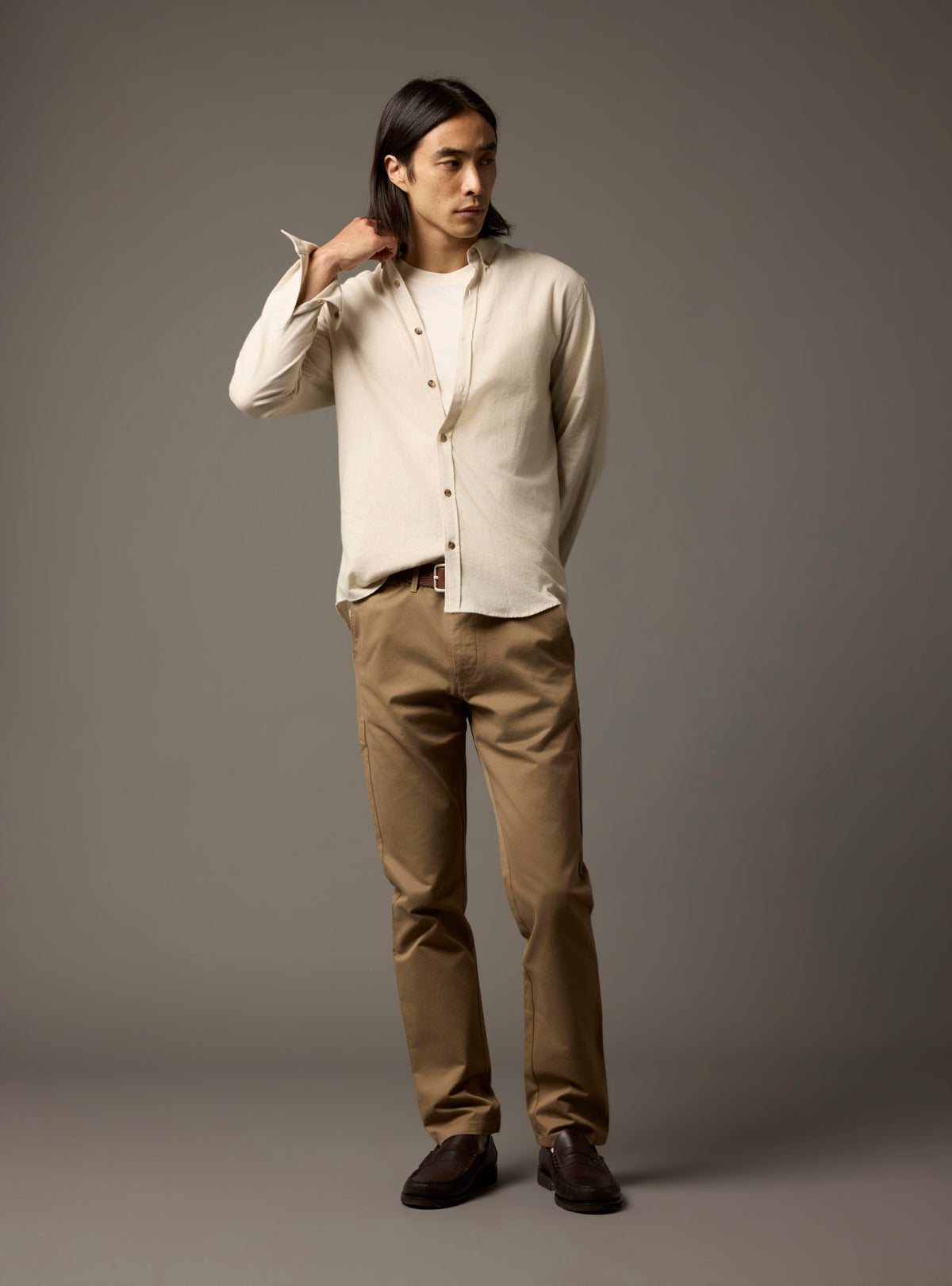 Chemise College Natural-2