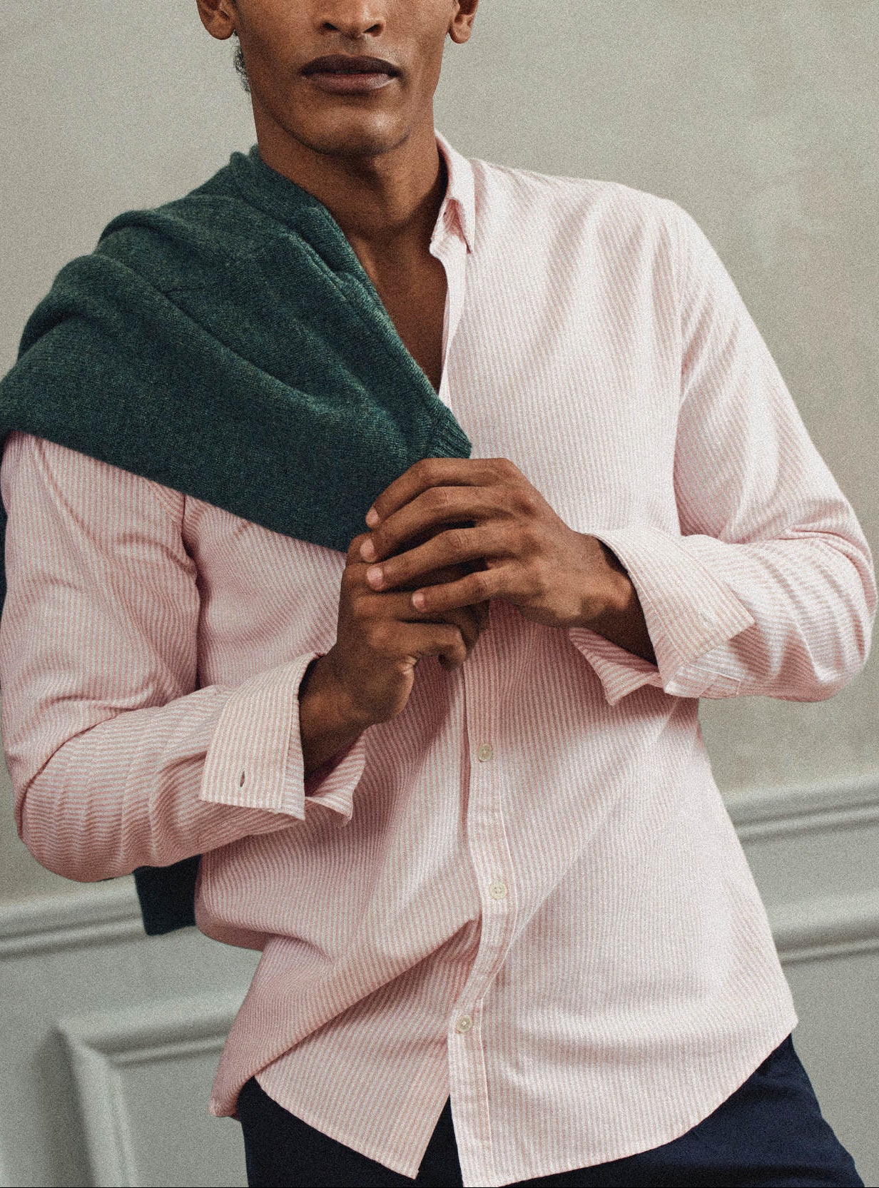 Chemise College Quartz/Off White