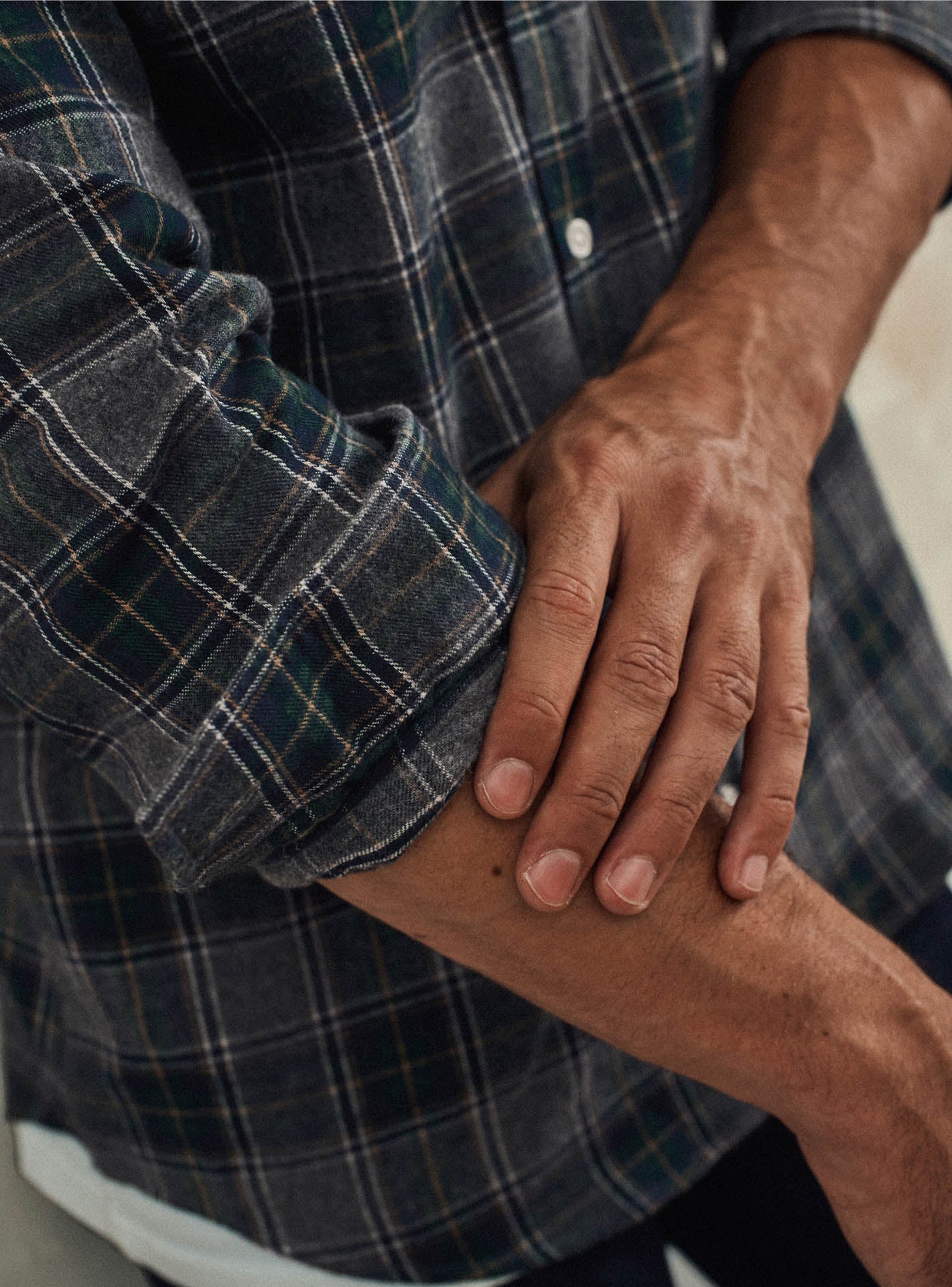 Chemise Mercer Grey/Navy