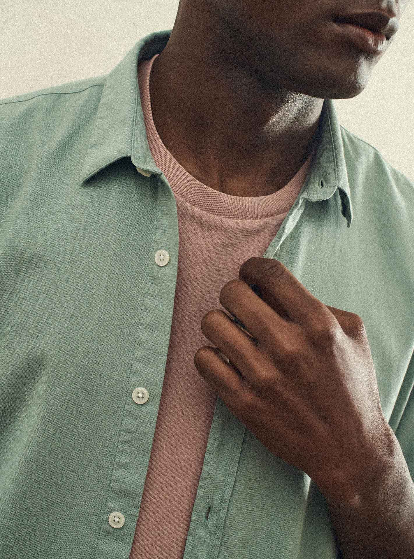 Chemise Mercer Eucalyptus-2