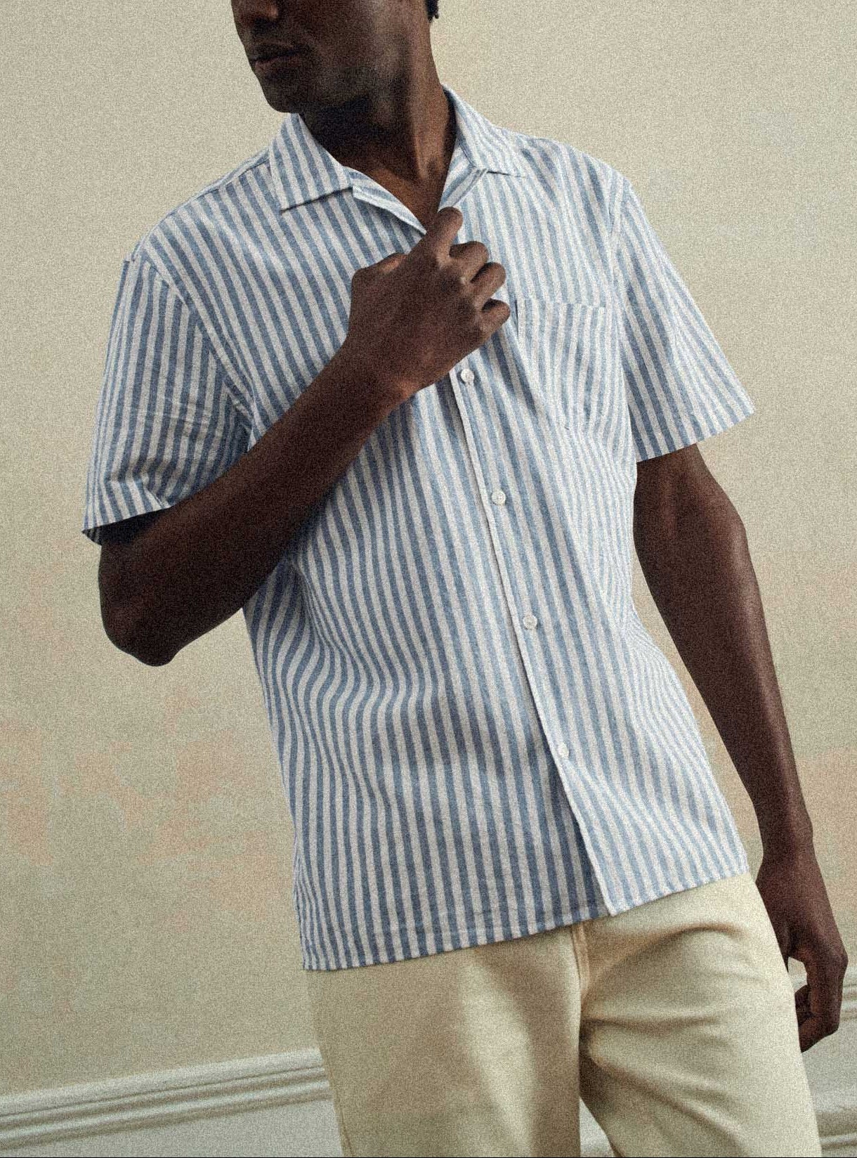 Harlem Bleuet/White Shirt-1