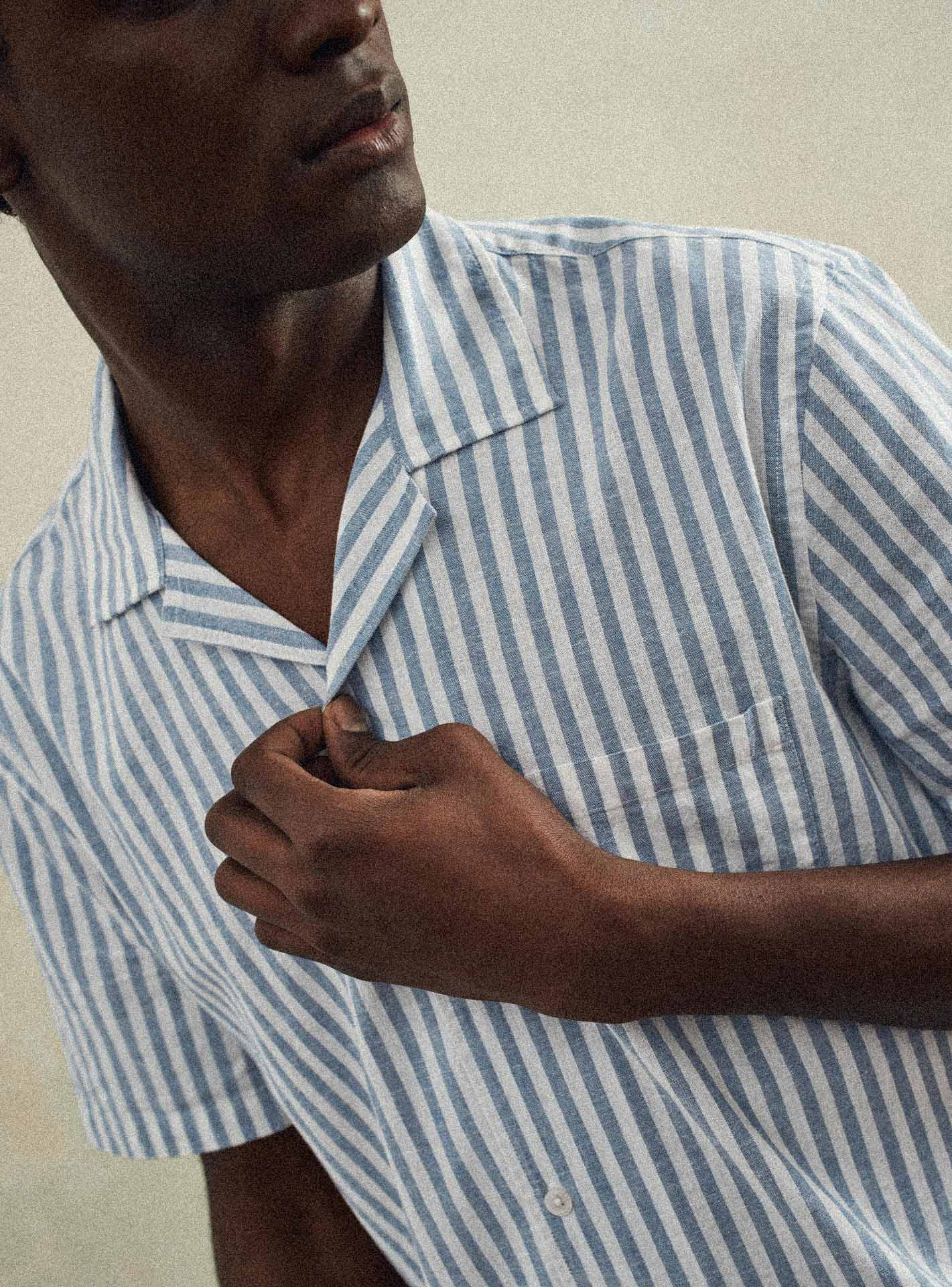 Harlem Bleuet/White Shirt