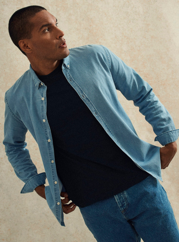 College Bleached Shirt