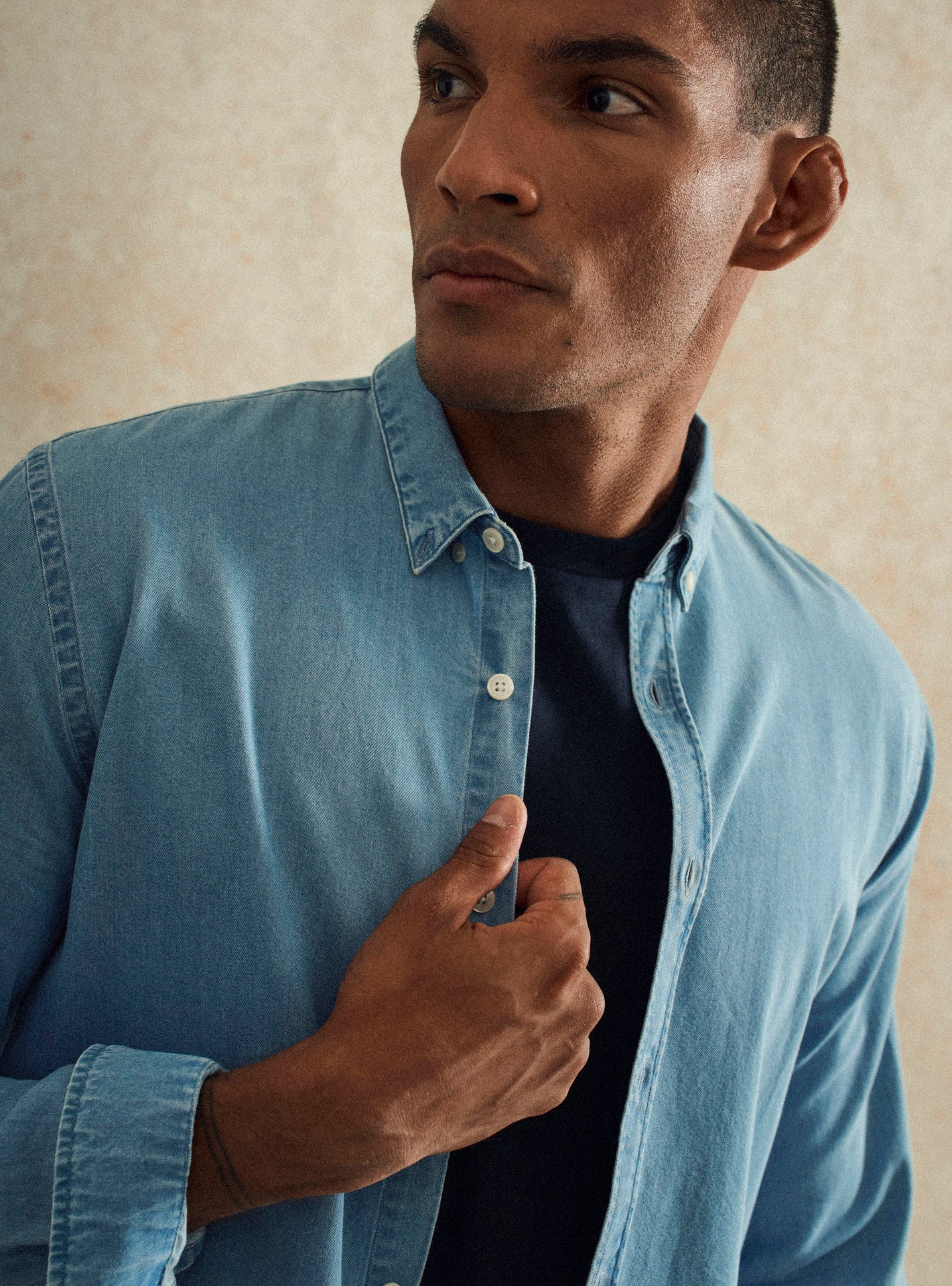 College Bleached Shirt-3