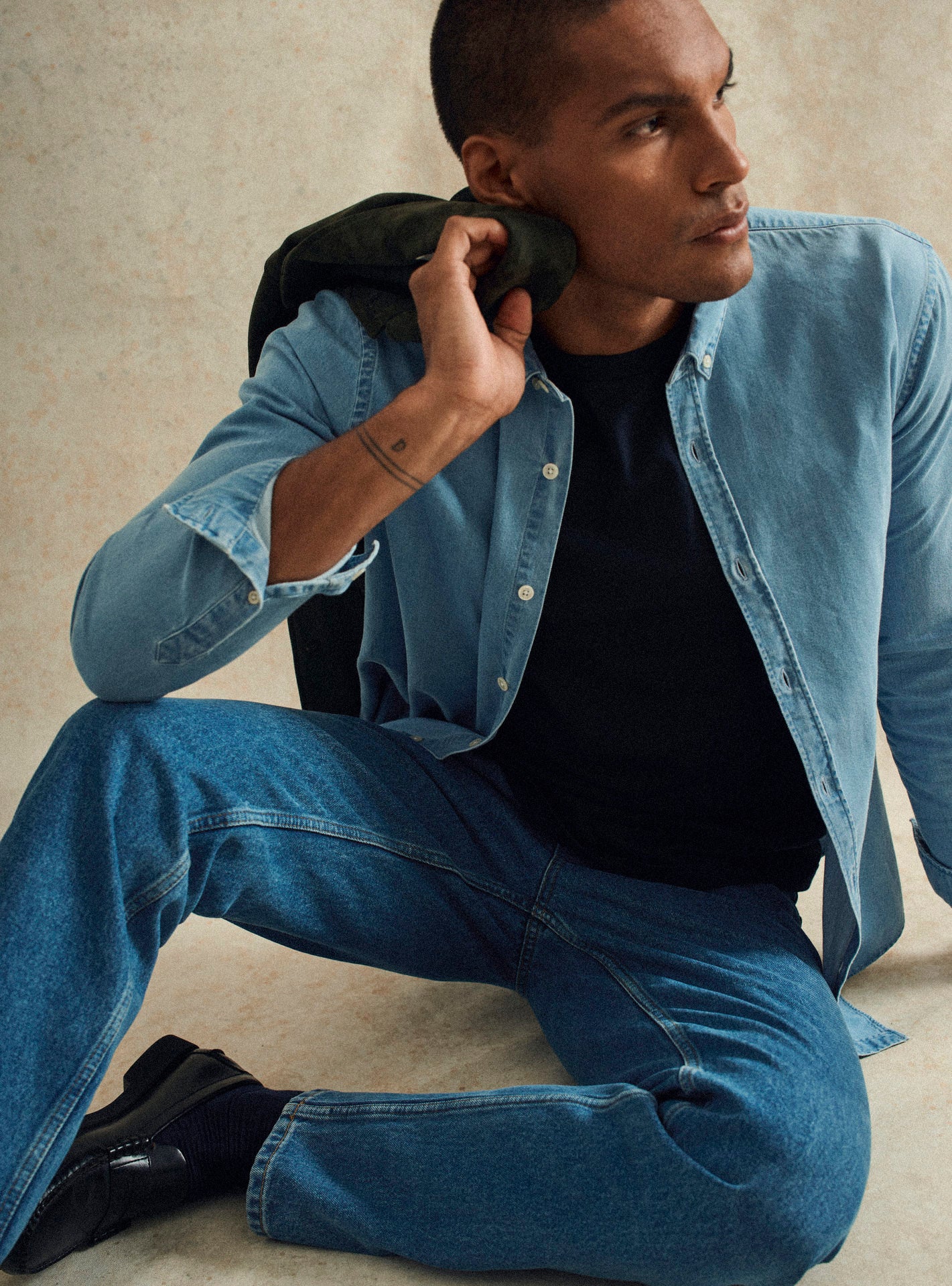 College Bleached Shirt