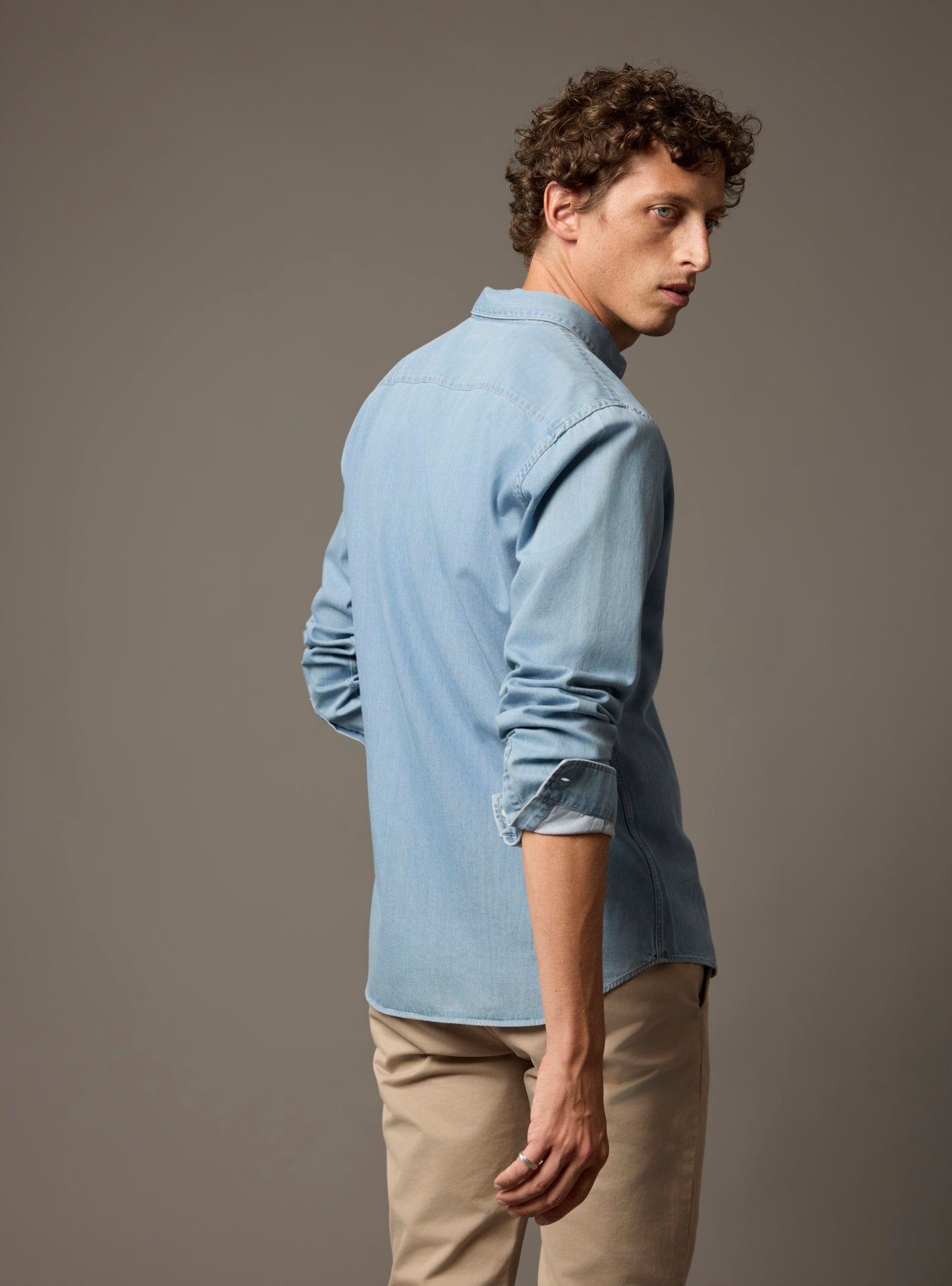 Chemise College Bleached-3