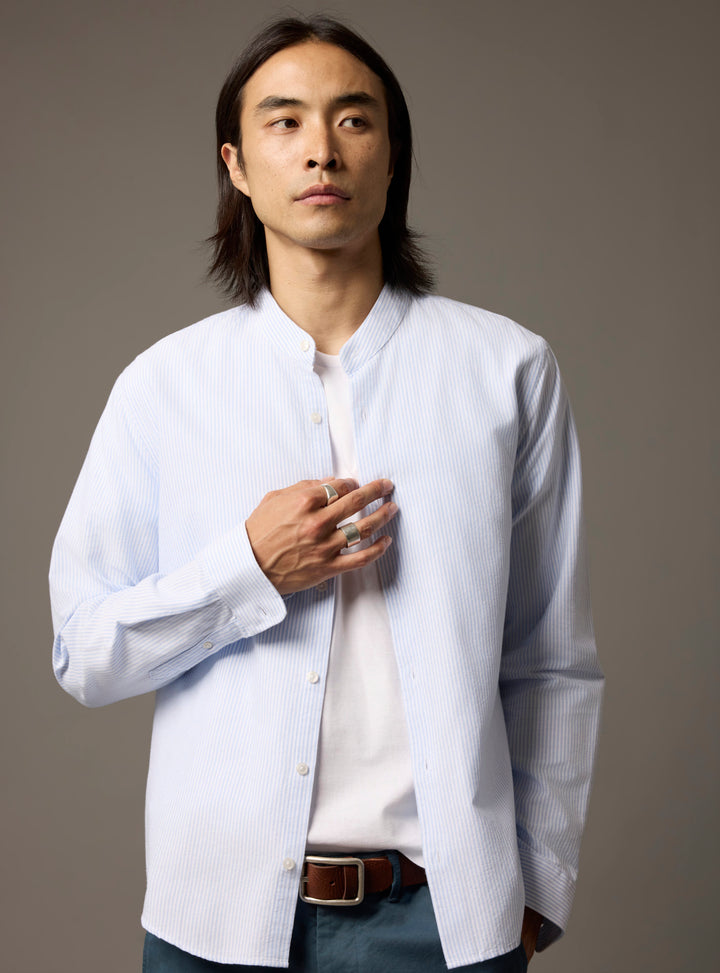 Chemise Gareth White/Cloud