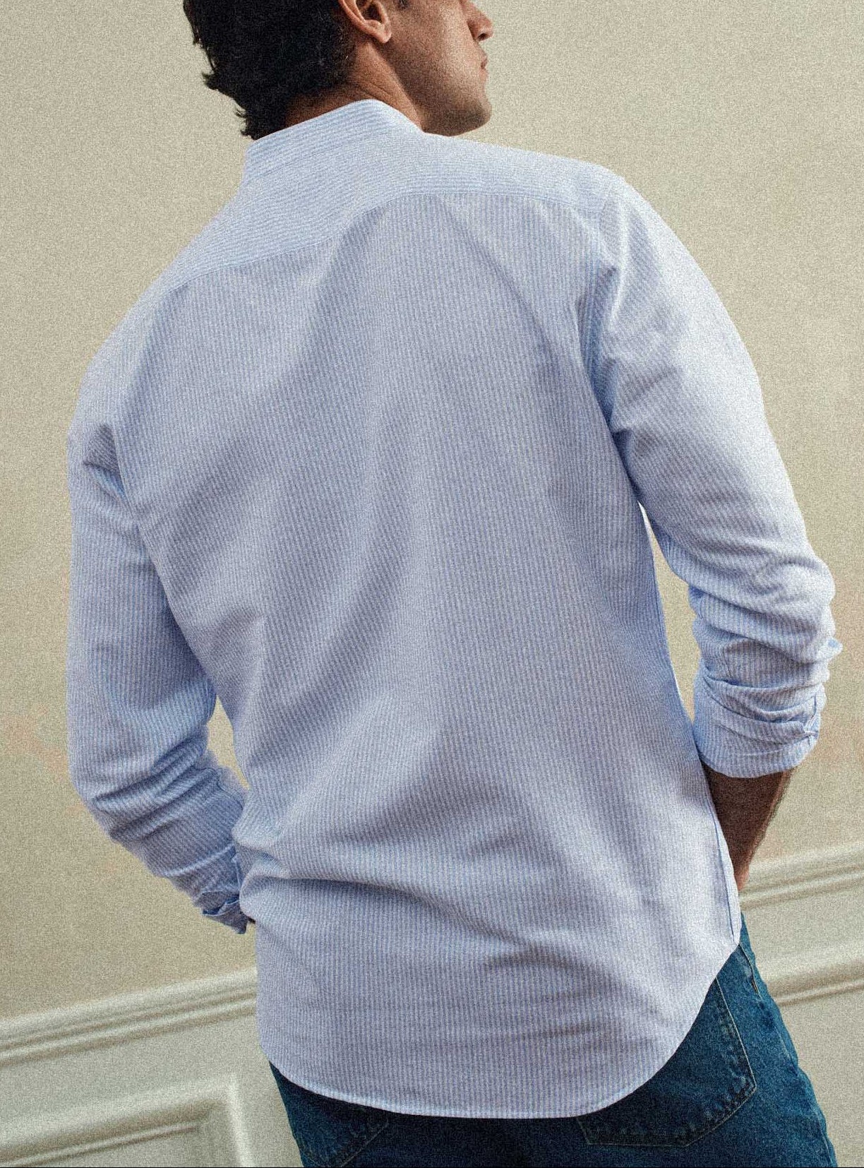 Chemise Gareth White/Cloud-4