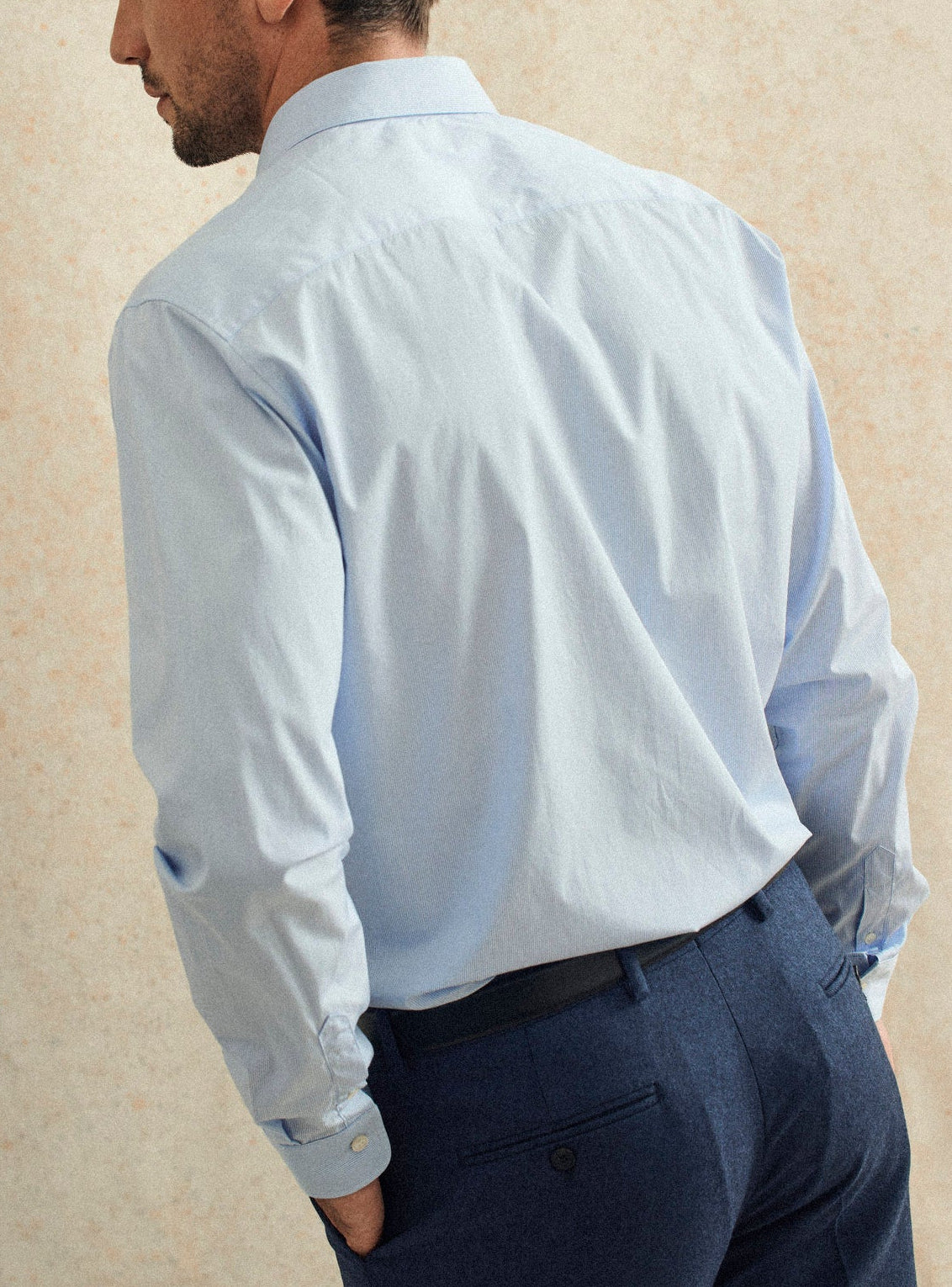 Chemise Jake Blue/White-4