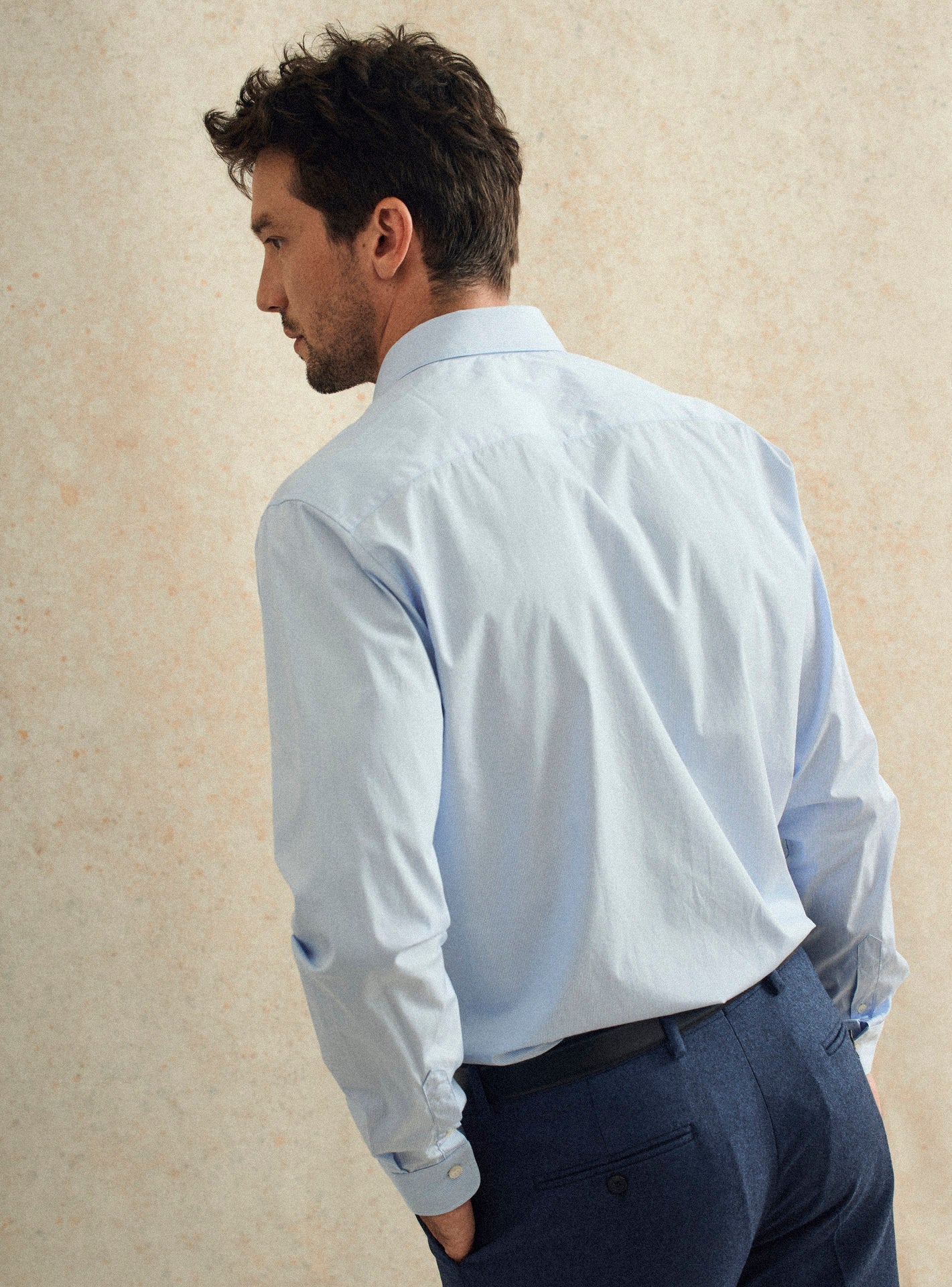 Chemise Jake Blue/White-4