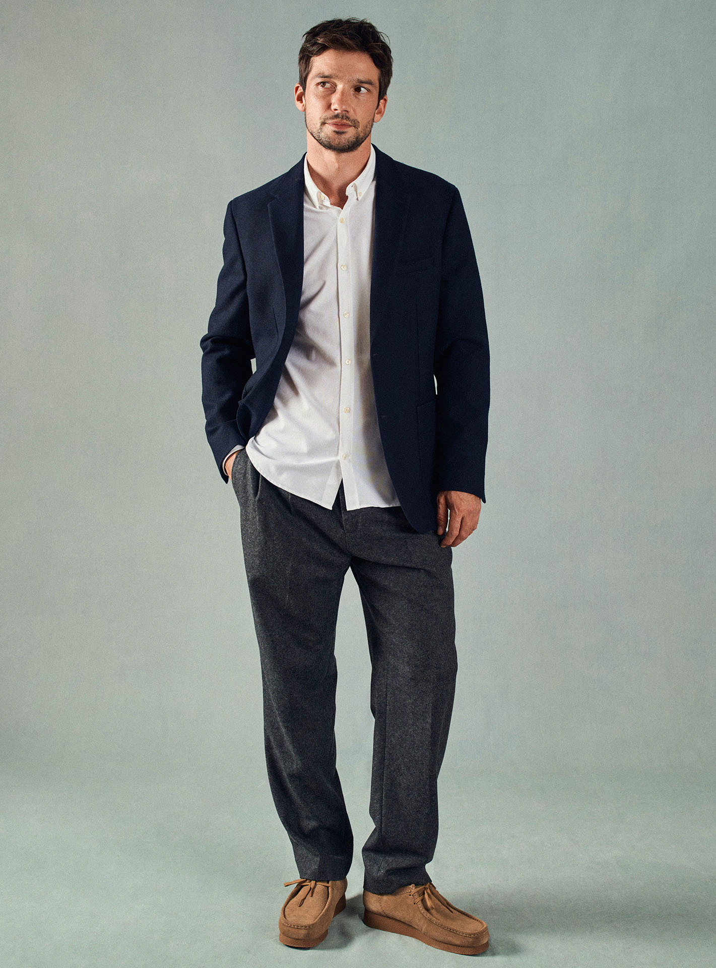 Chemise College White-5