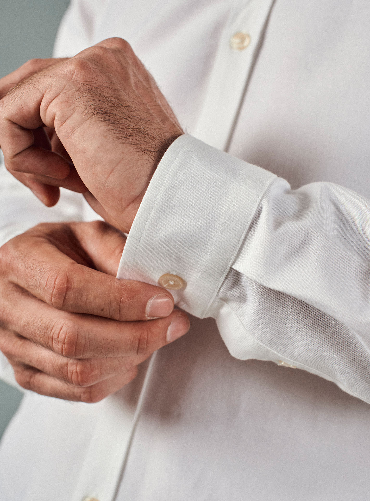 Chemise College White-3