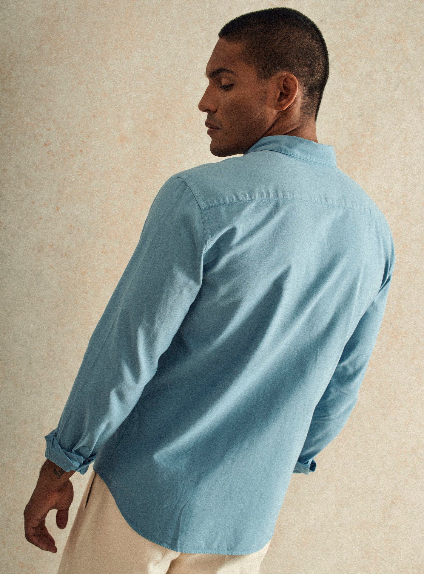 Chemise College Azur-4