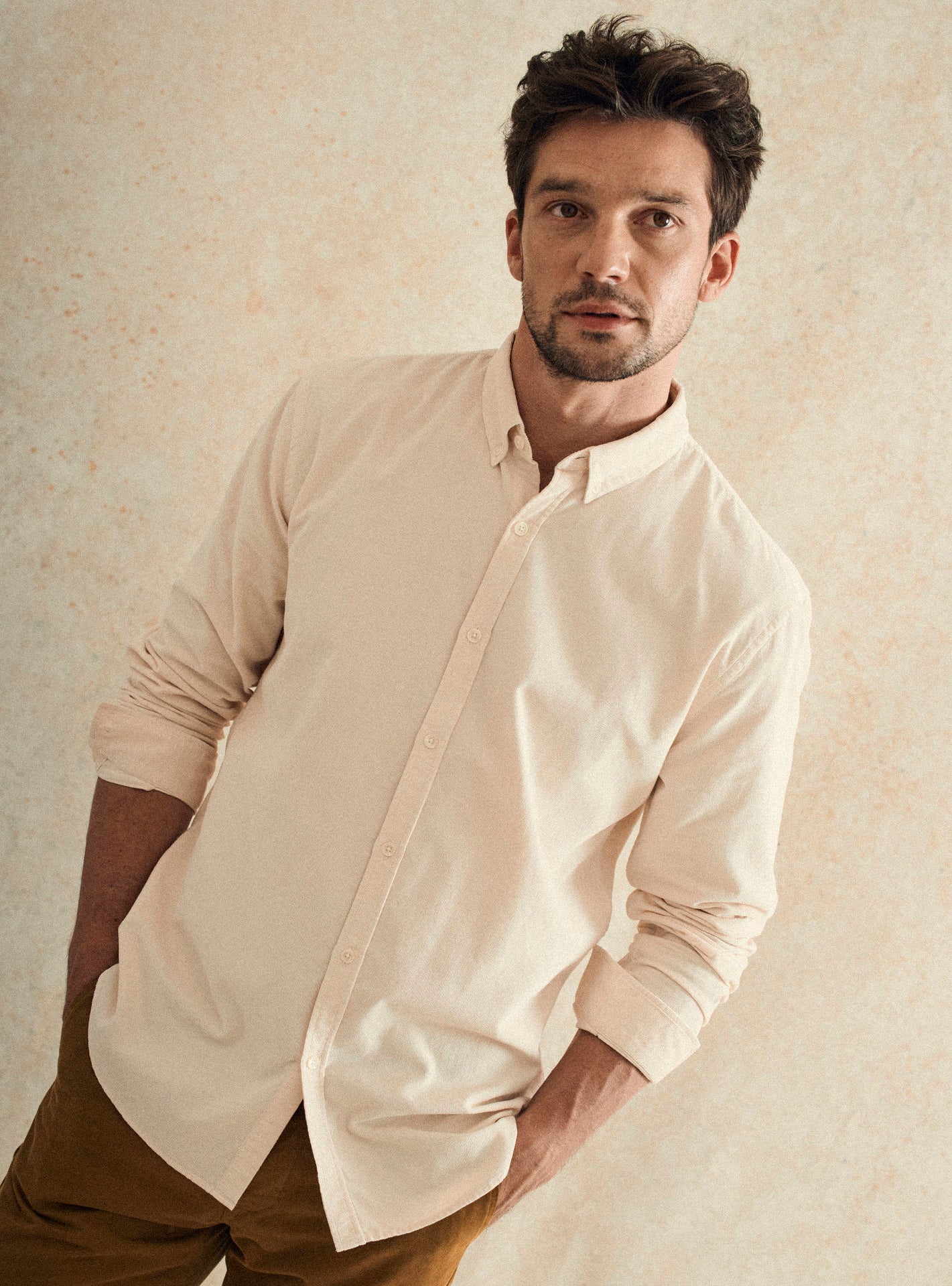 College Off-white Shirt-1