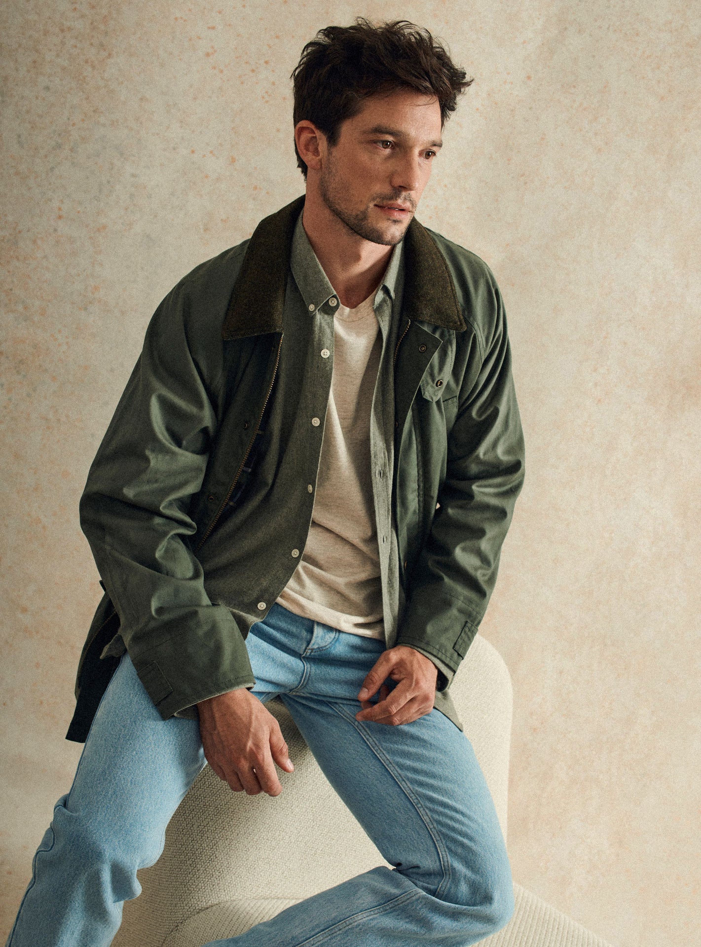 Chemise College Khaki