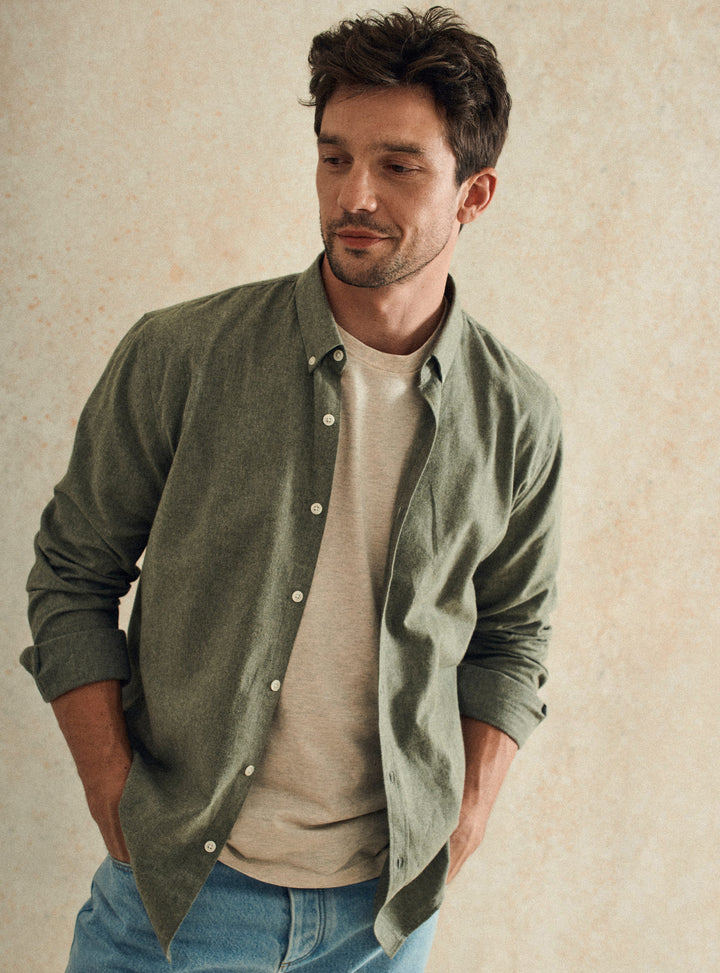 Chemise College Khaki