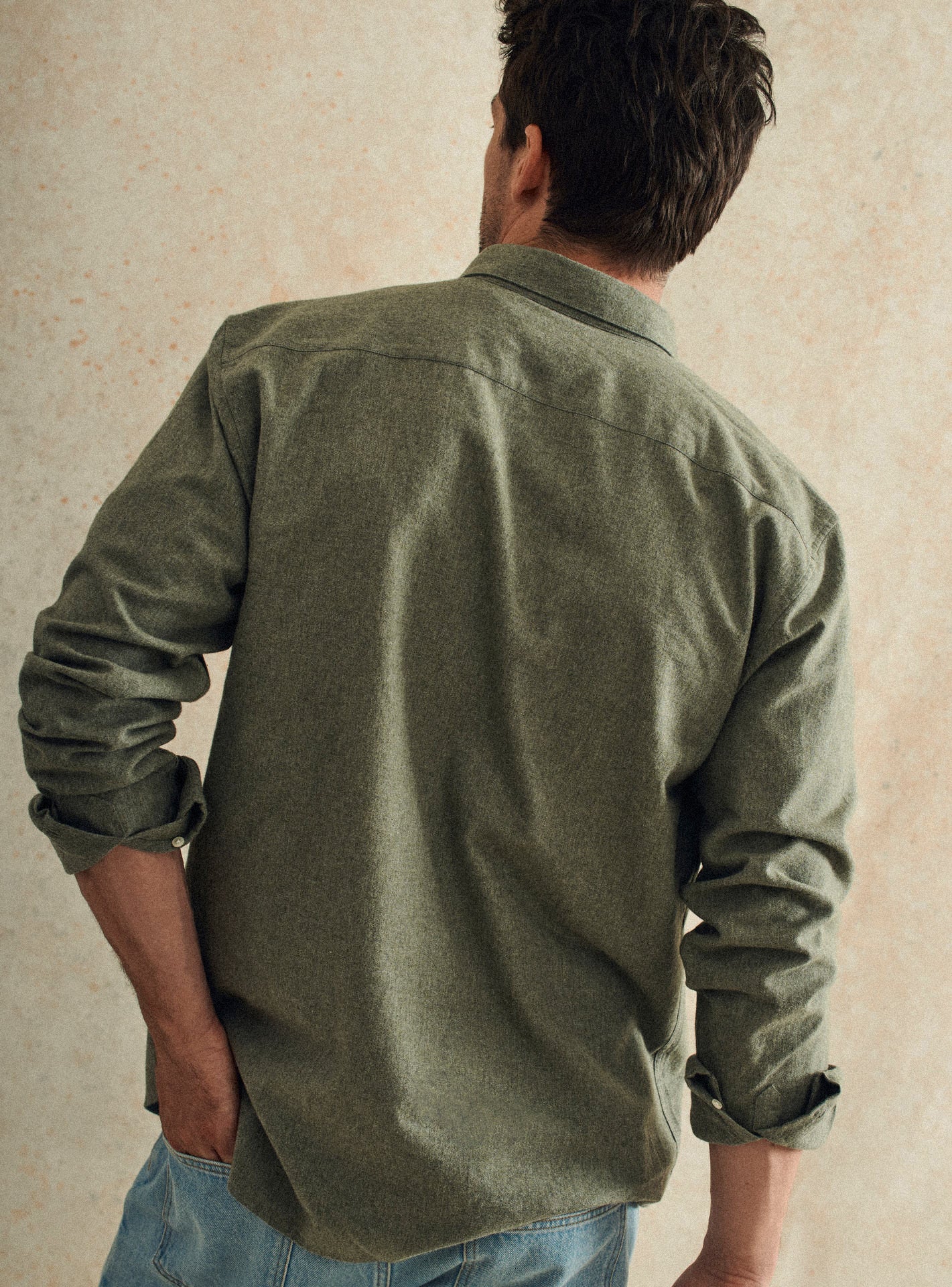 Chemise College Khaki-5