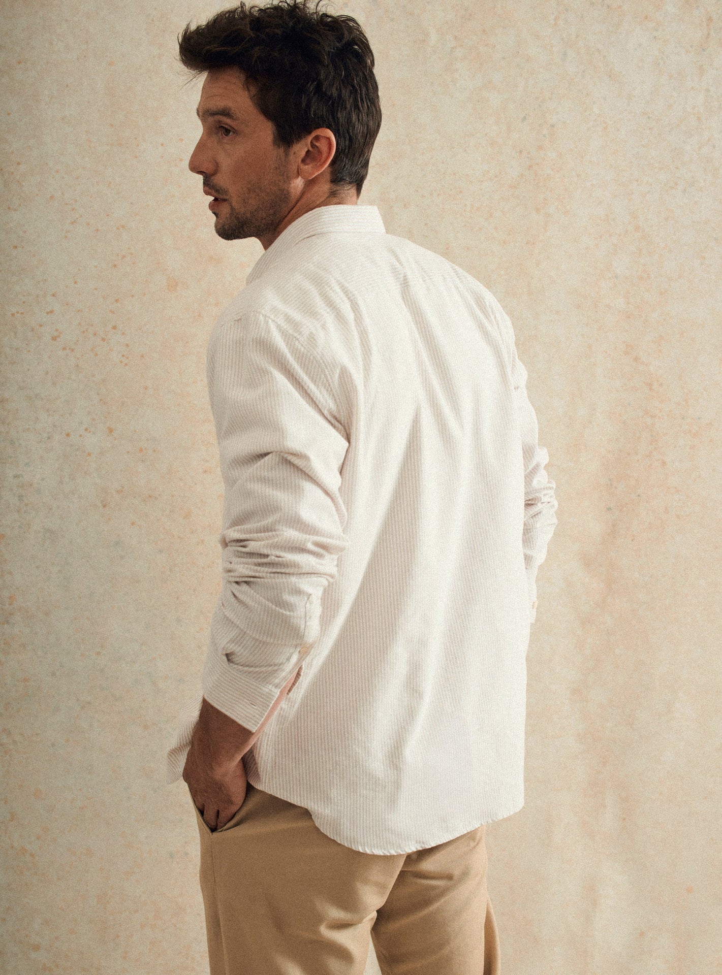 Chemise Tribeca White/Chanvre-5