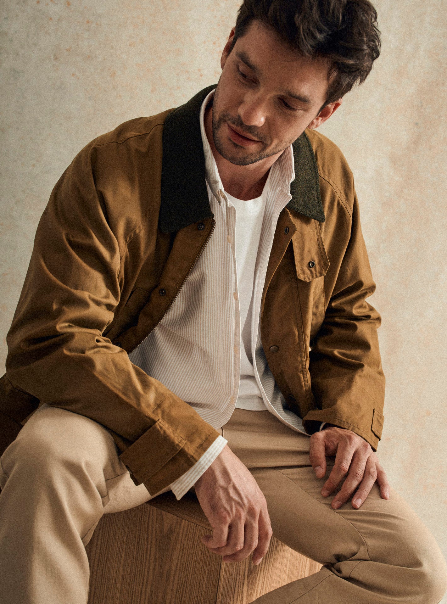 Chemise Tribeca White/Chanvre-6