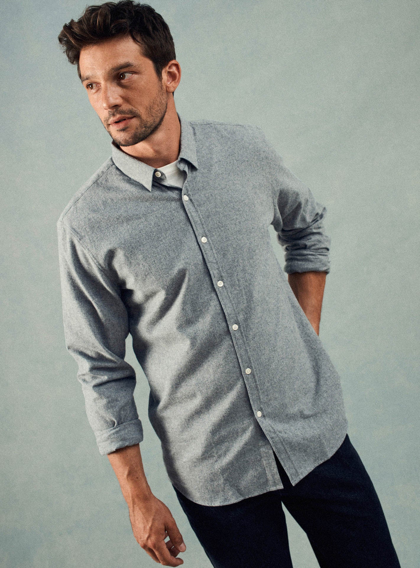 Mercer Grey Shirt-1